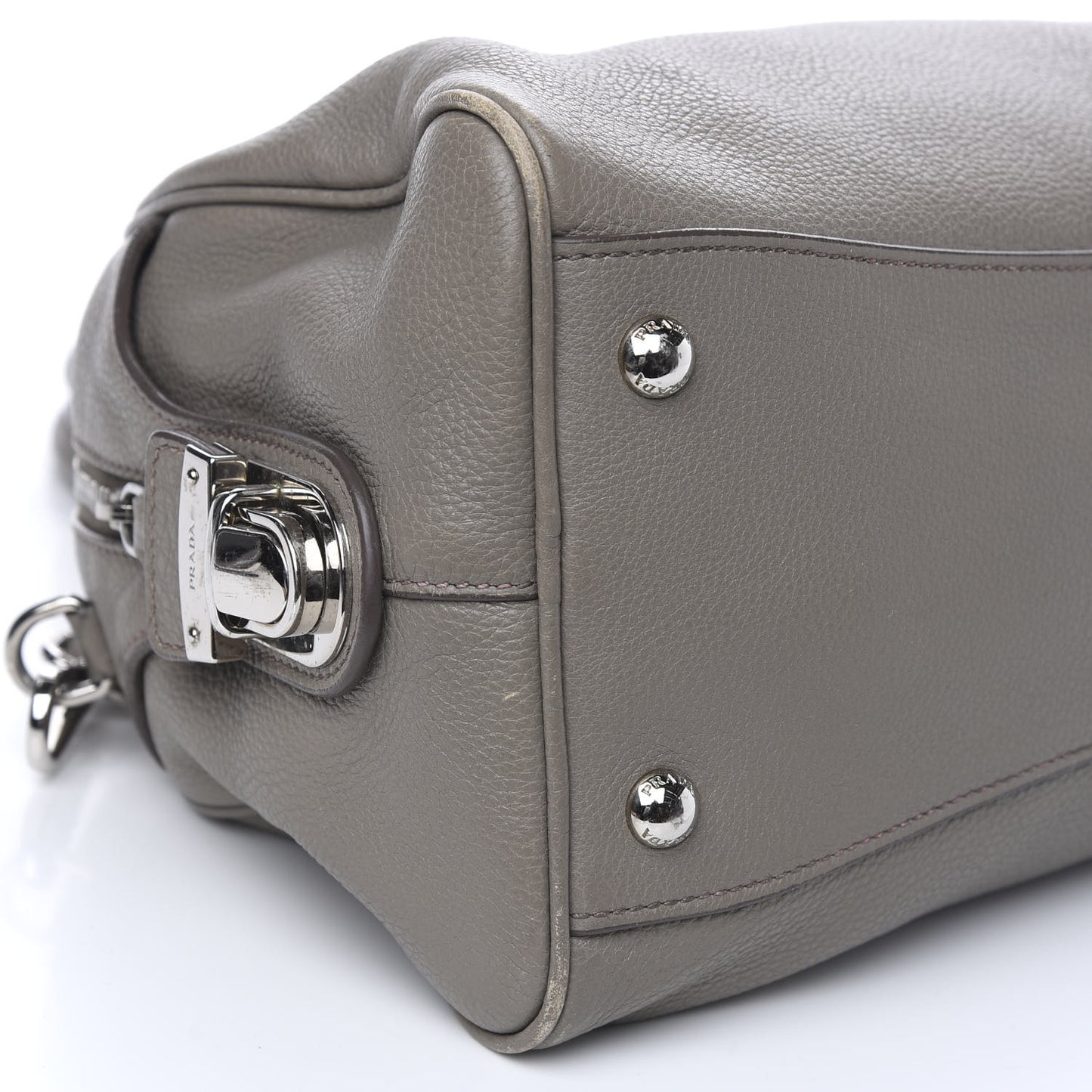 Vitello Daino Dome Satchel Argilla