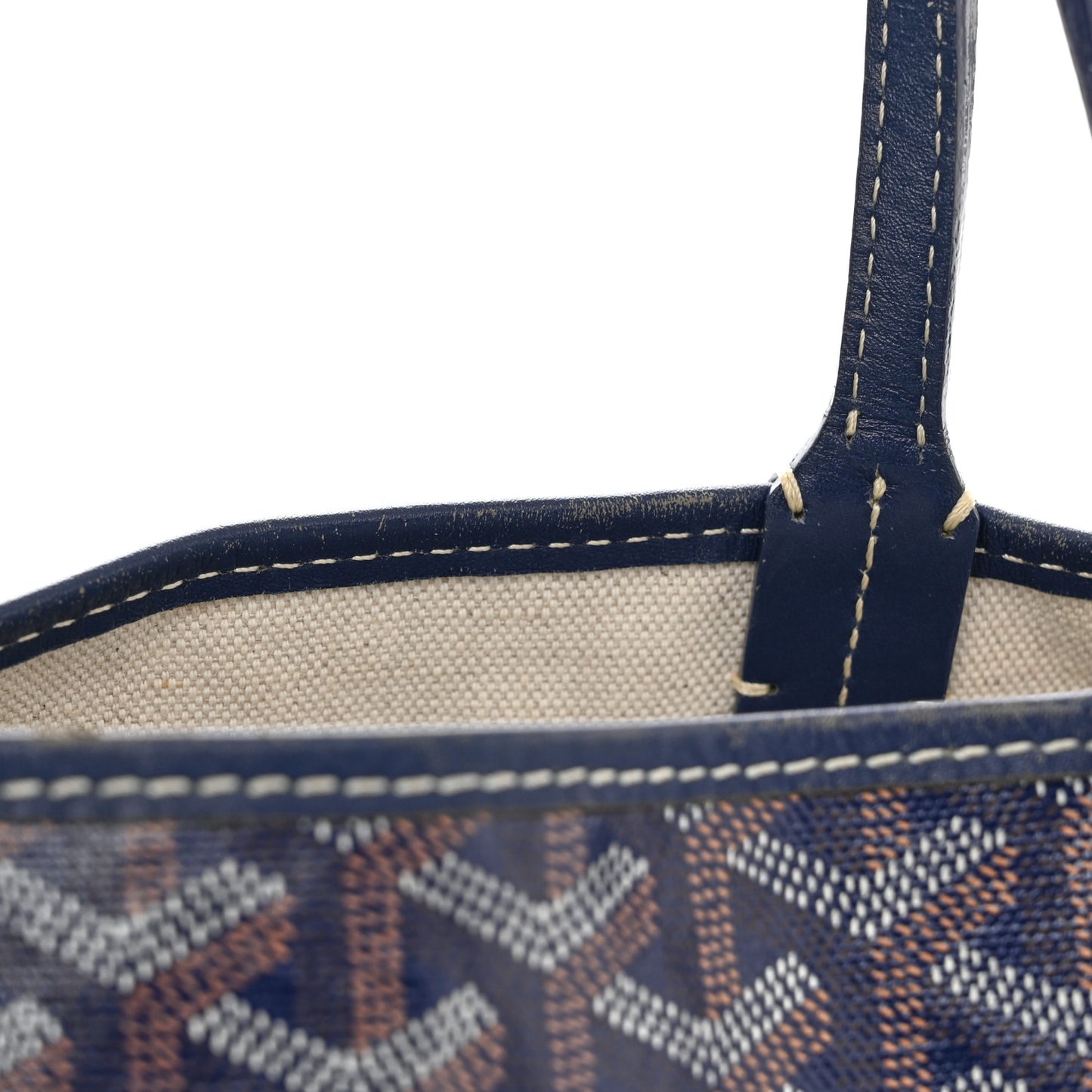 Goyardine Saint Louis PM Navy