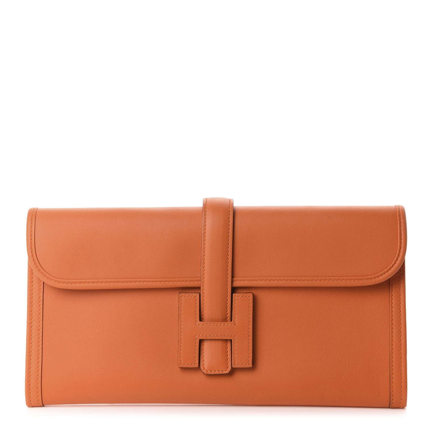 Hermes Swift Jige Elan 29 Clutch Orange 654859 – FASHIONPHILE