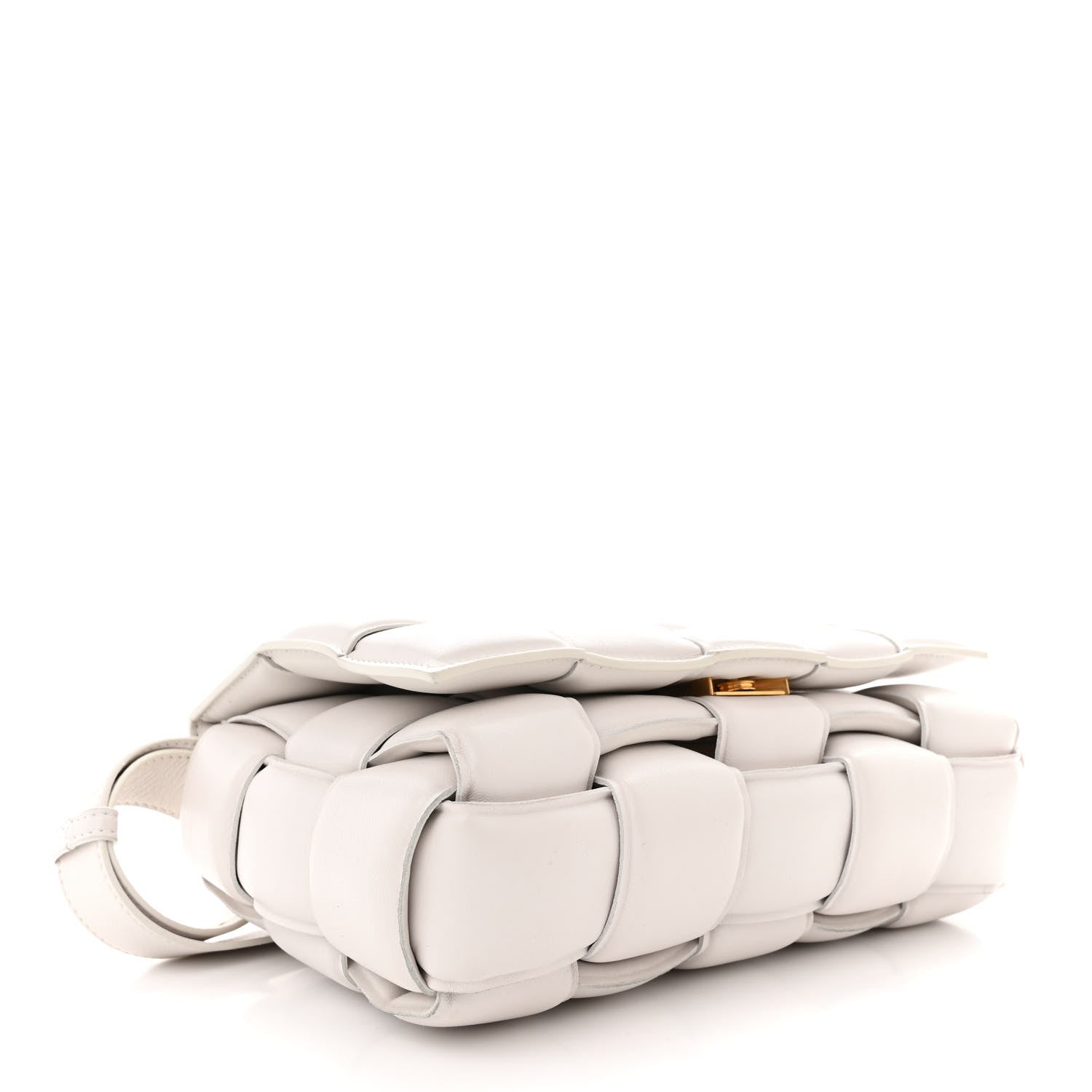 Bottega Veneta Nappa Maxi Intreccio Padded Cassette Crossbody Bag Chalk 4 of 18