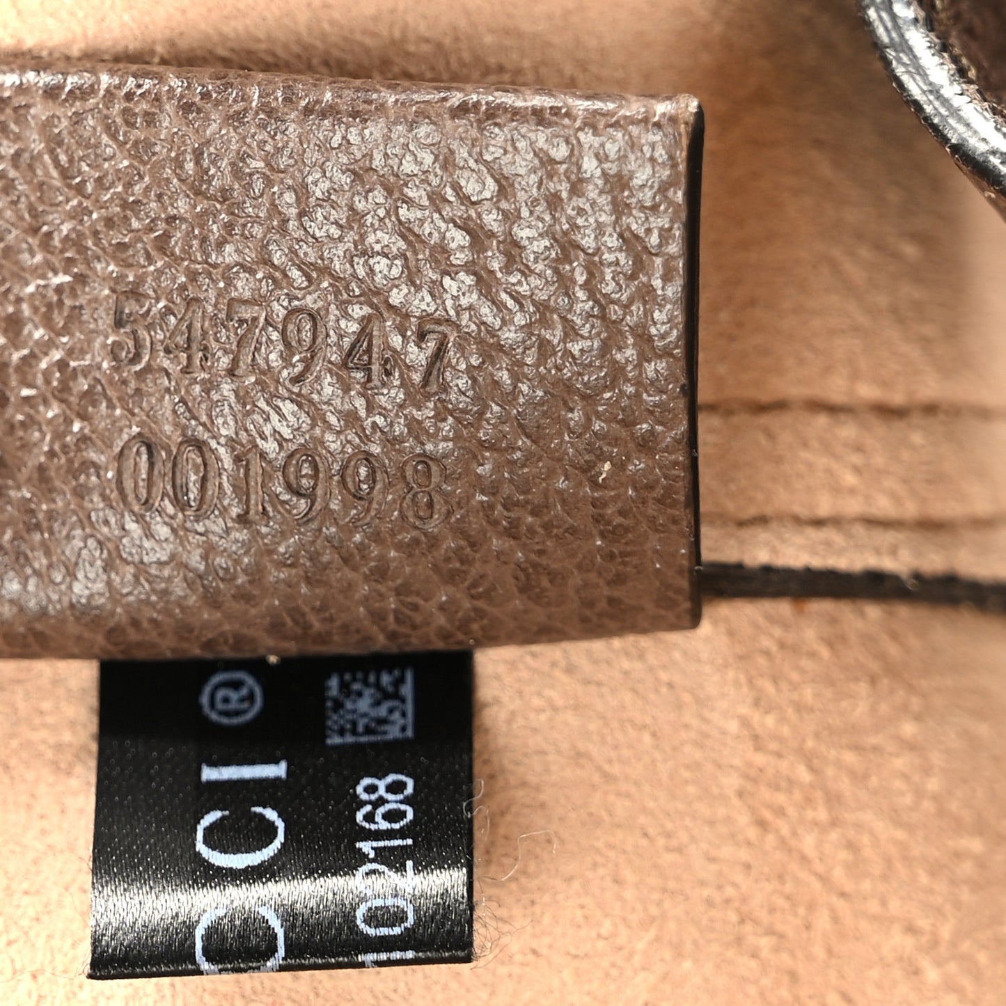 GG Supreme Monogram Web Ophidia Tote Brown