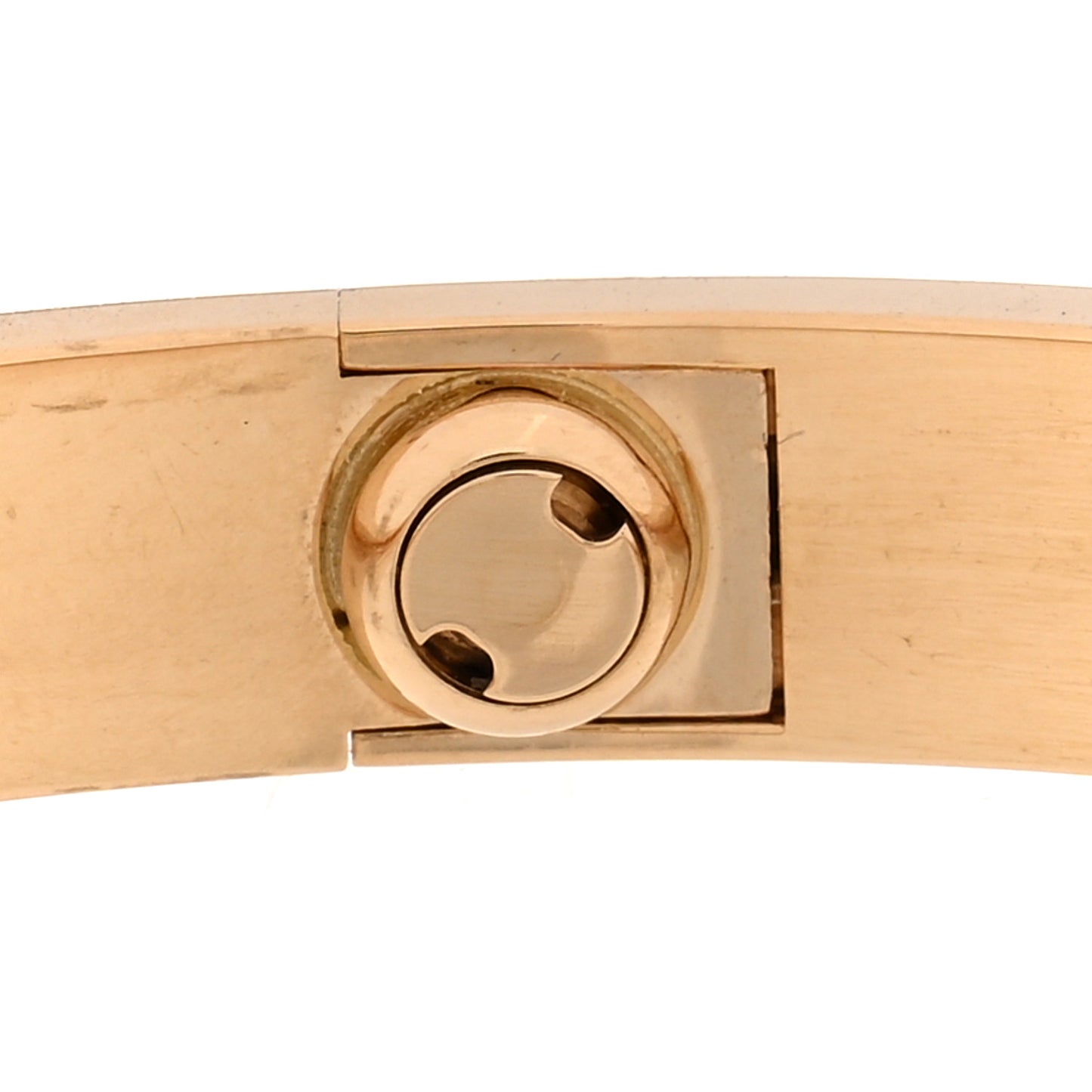 18K Yellow Gold LOVE Bracelet 17