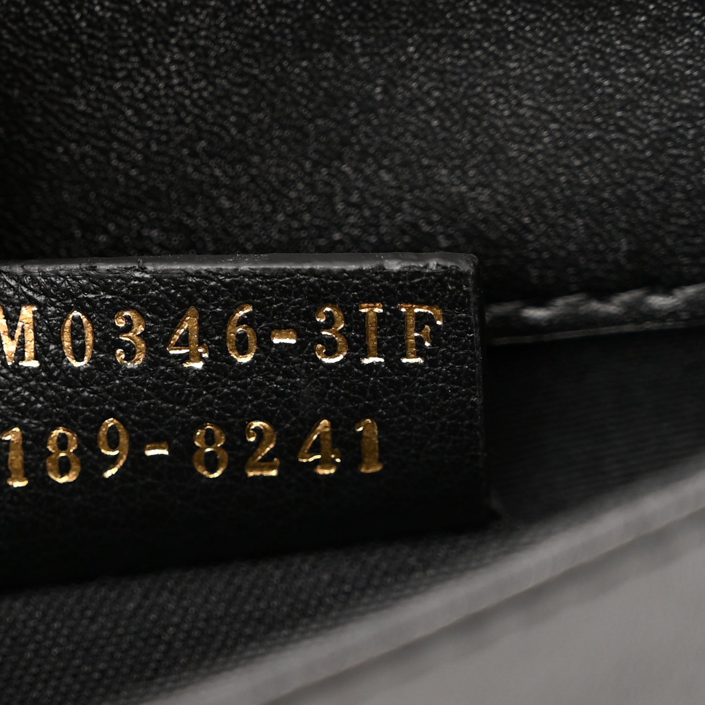 Vitello Liberty Lucido Metal Monster Eyes Tube Wallet on Chain Black