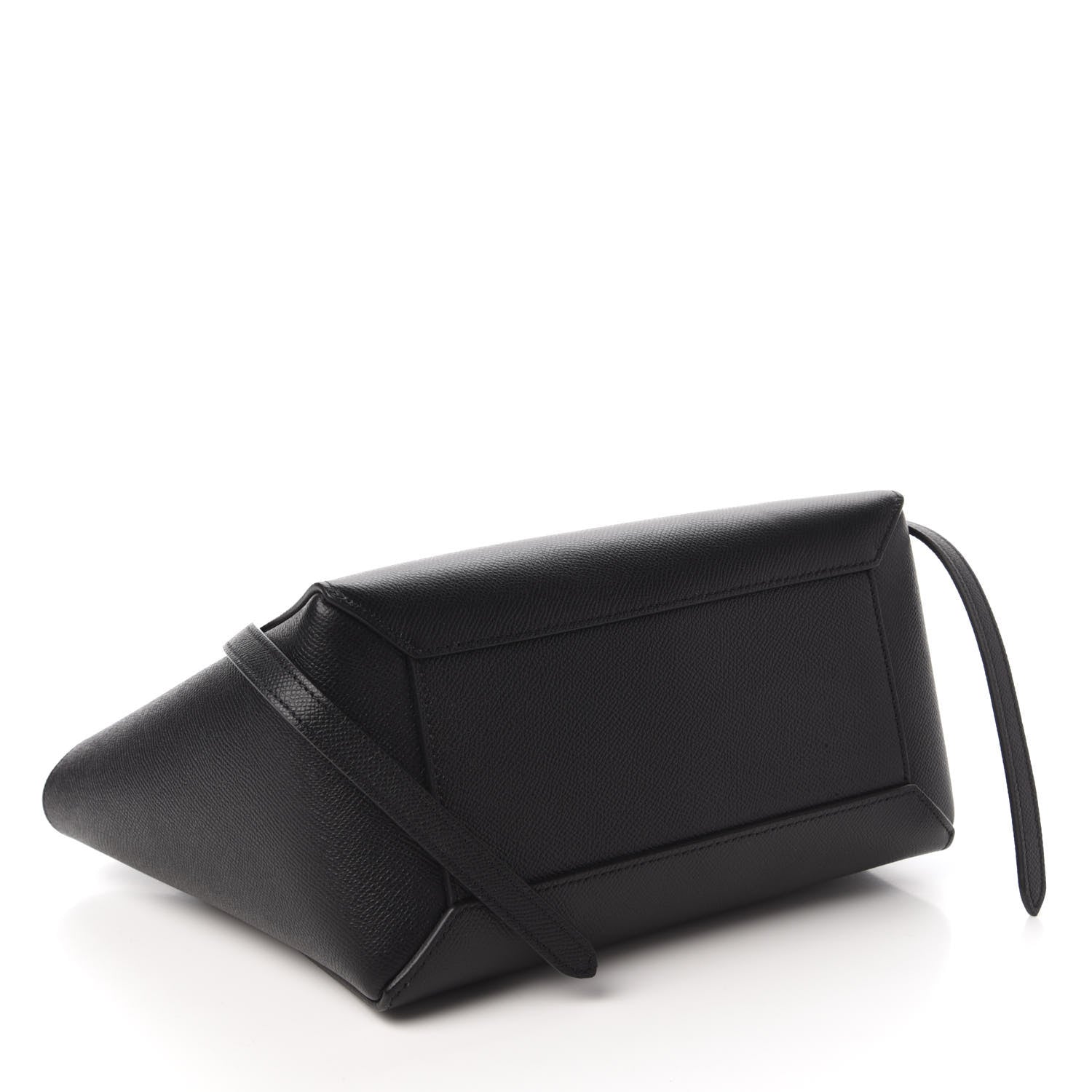 Celine Grained Calfskin Micro Belt Bag Black 4 of 9