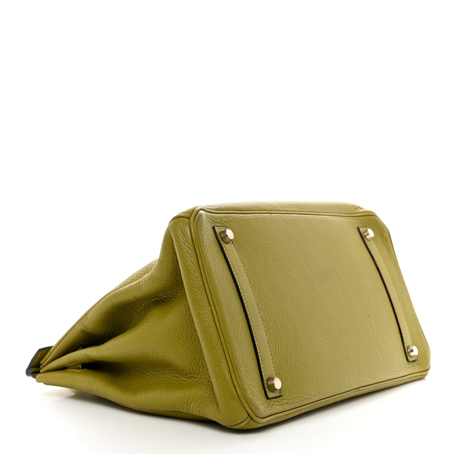 Taurillon Clemence Birkin 35 Vert Chartreuse