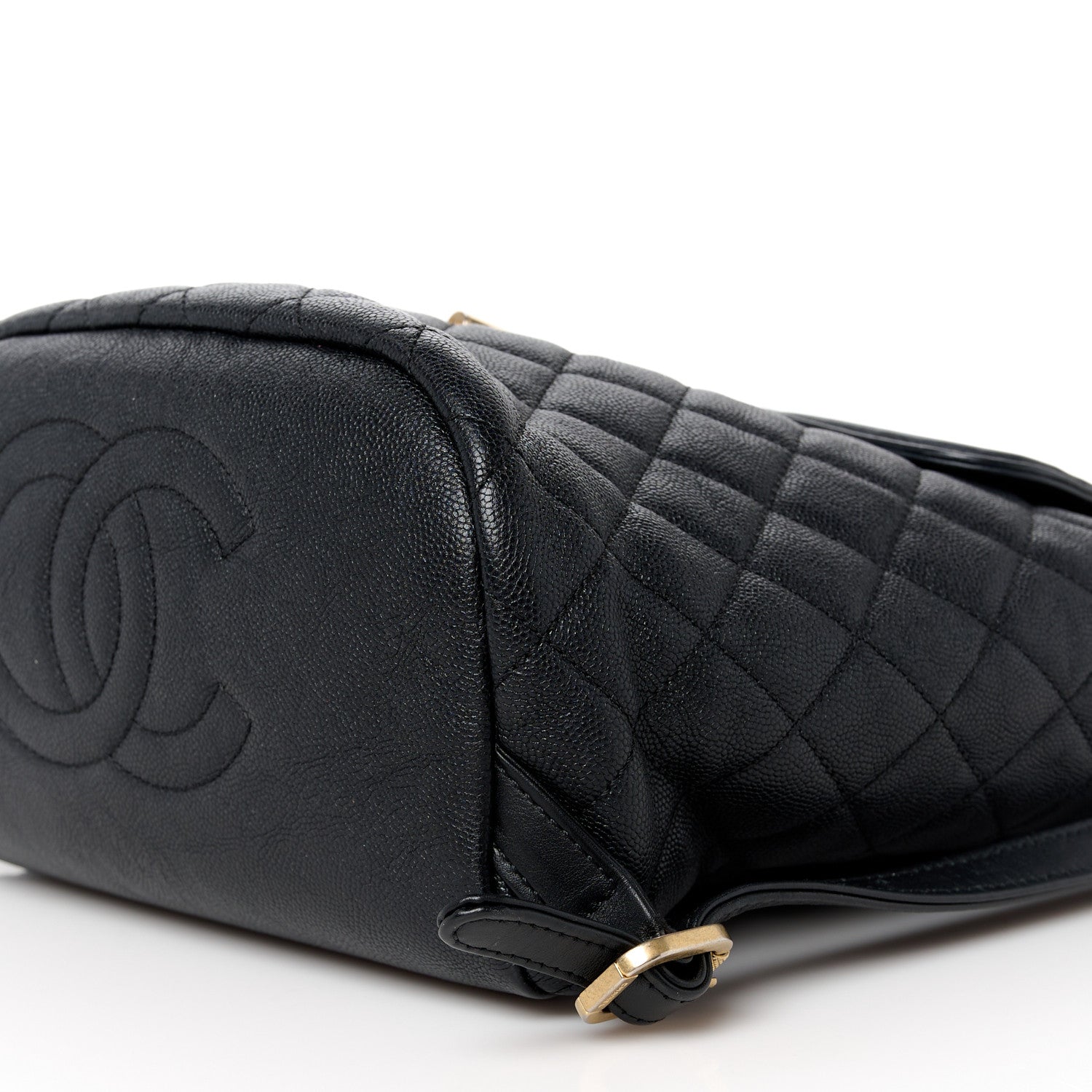 Chanel Caviar Quilted Filigree Backpack Black 10 of 10