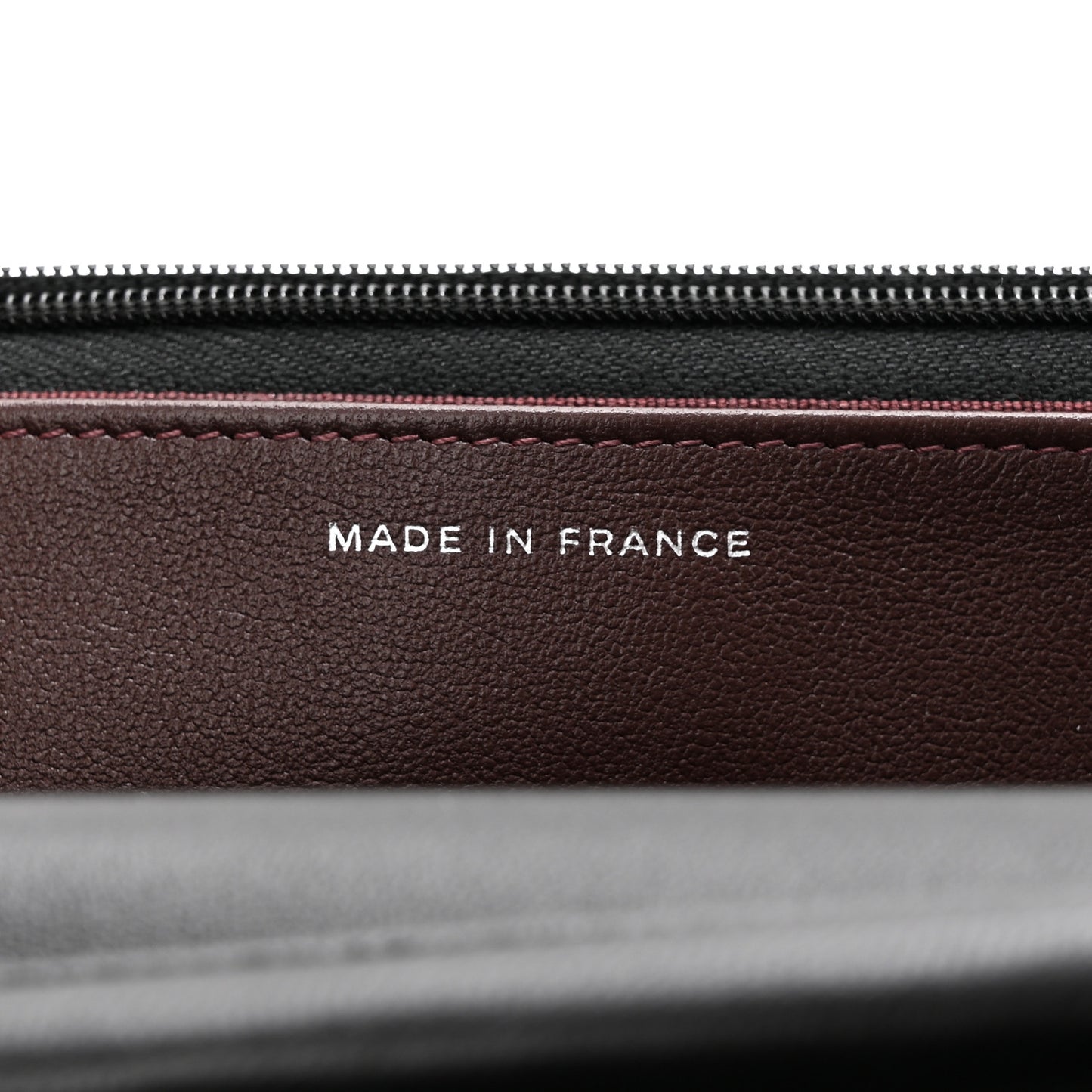 Lambskin Quilted Wallet On Chain WOC Black