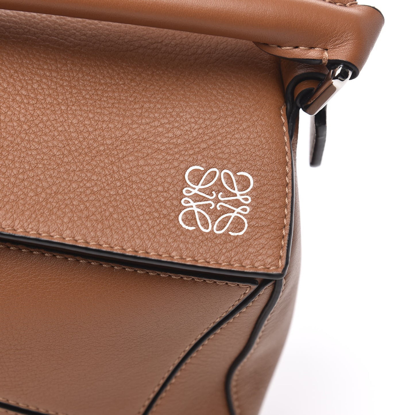 Calfskin Small Puzzle Bag Tan
