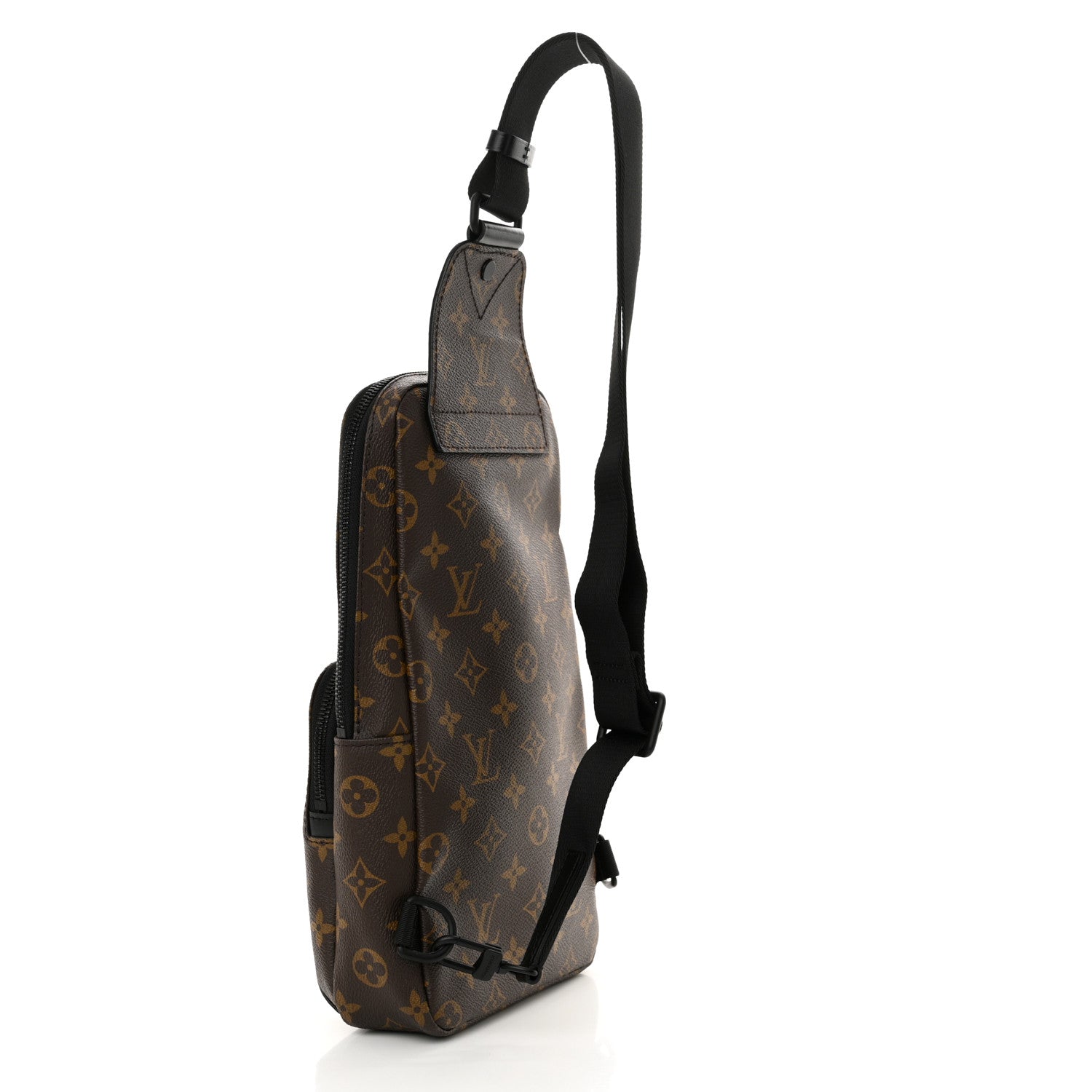 Louis Vuitton Monogram Macassar Avenue Sling Bag 3 of 11