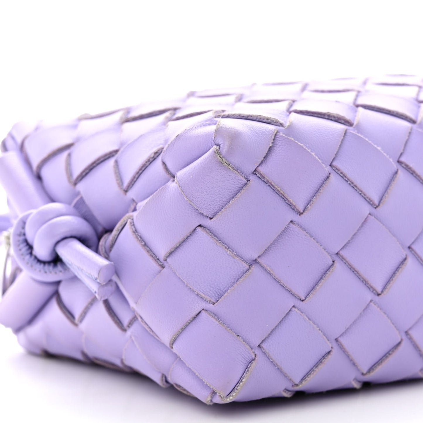 Nappa Intrecciato Mini Loop Camera Bag Wisteria