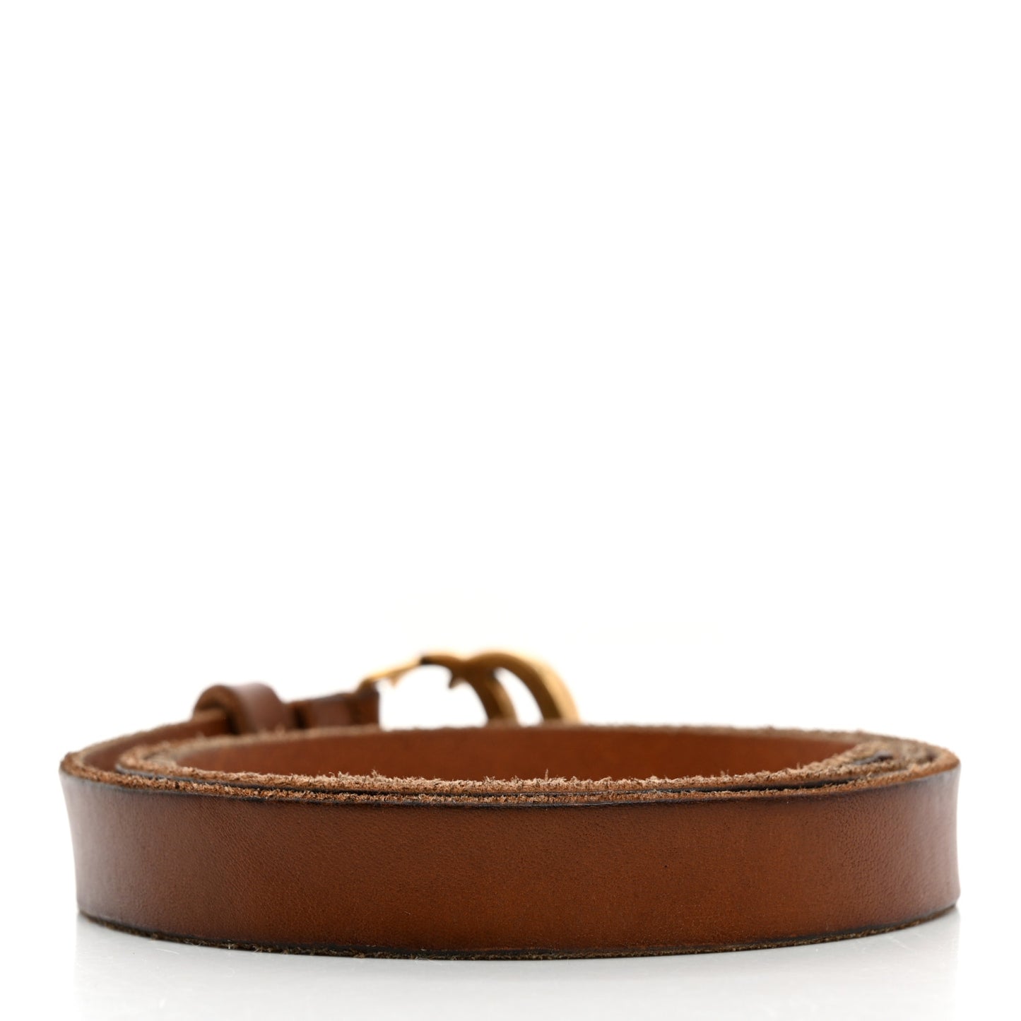 Faded Calfskin Double G 20mm Belt 80 32 Cuir