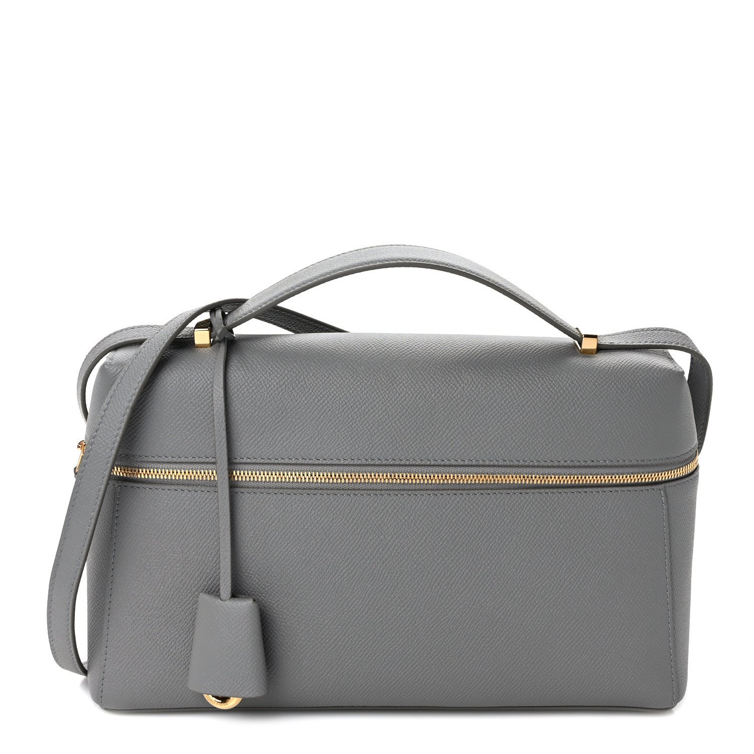 Loro Piana Saffiano Extra Bag L27 Cayenne 1467044 – FASHIONPHILE