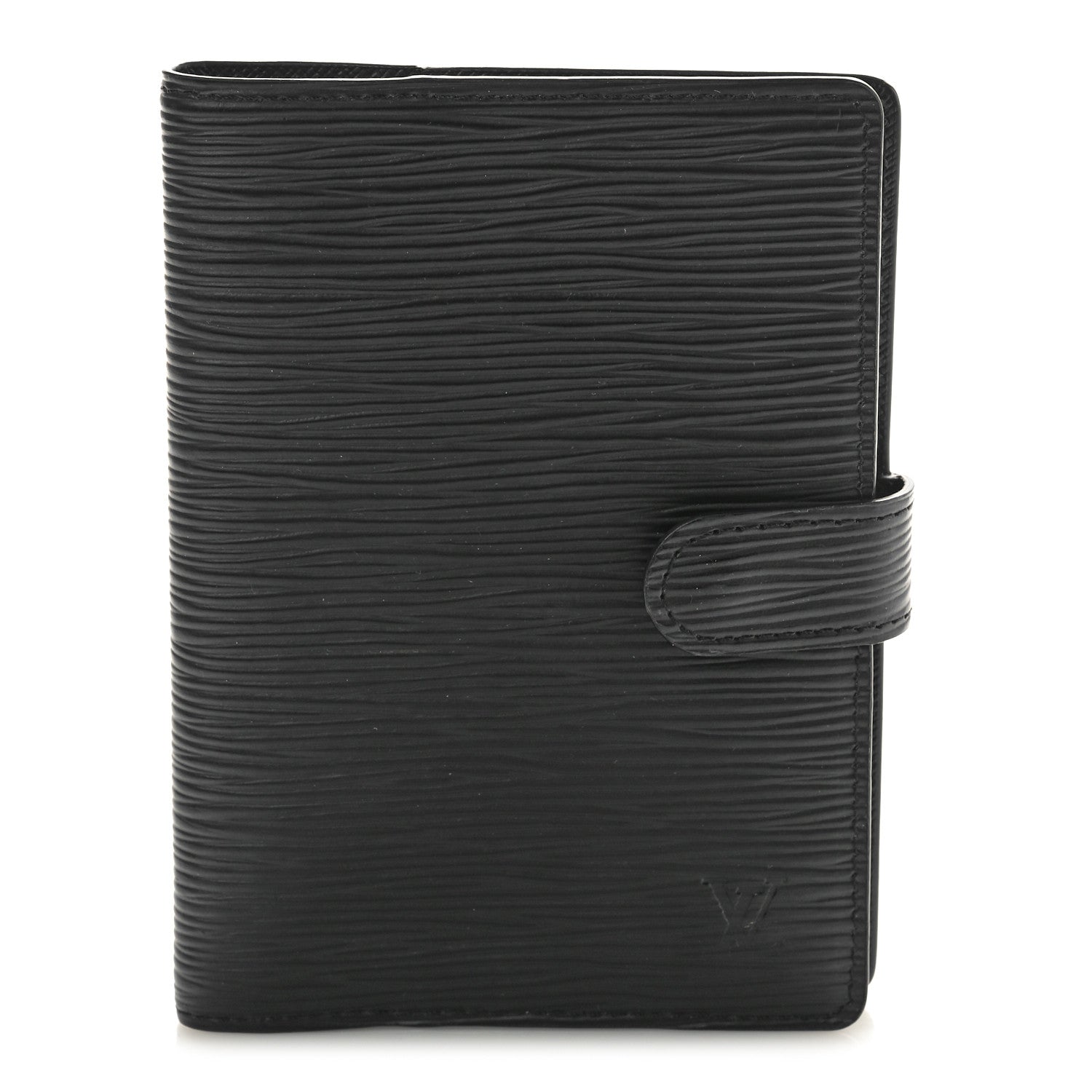 Louis Vuitton Epi Small Ring Agenda Cover Black 1 of 6