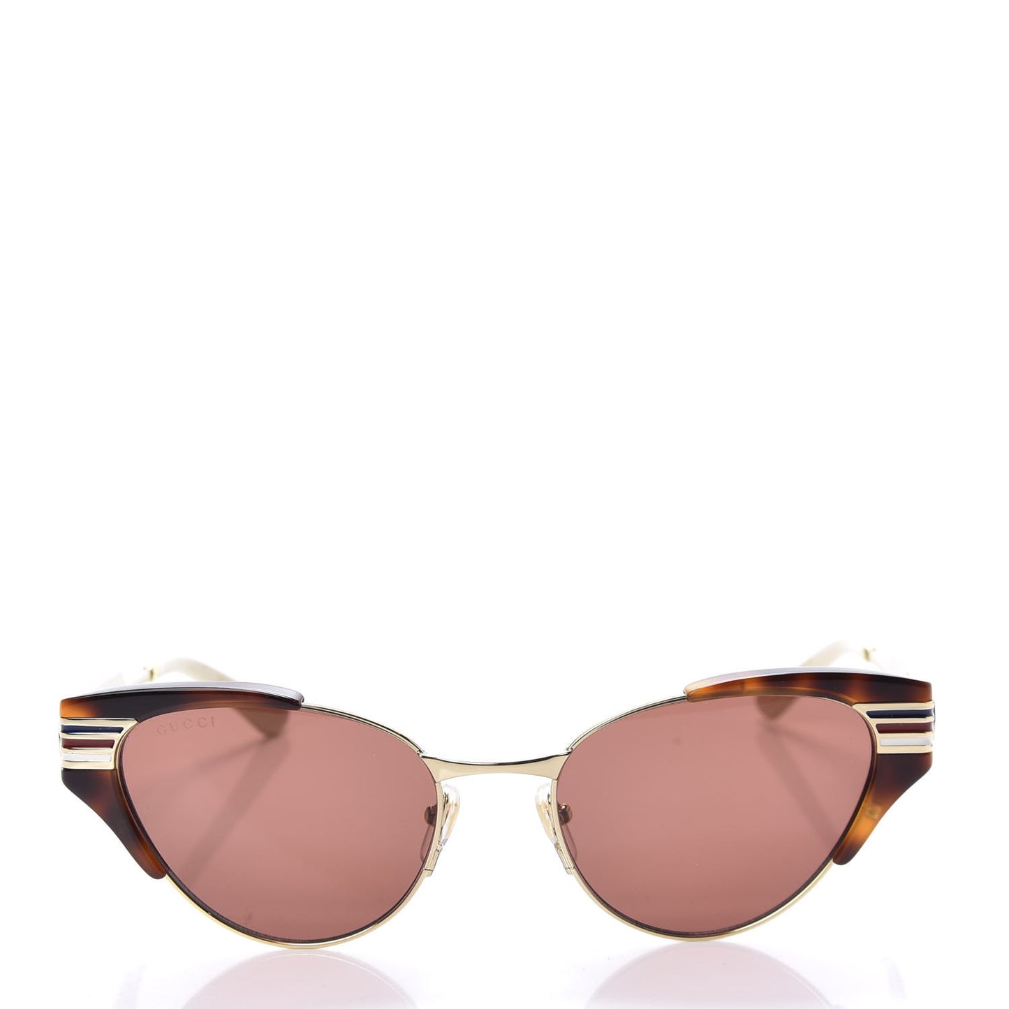 Cat Eye Web Sunglasses GG0522S Tortoise