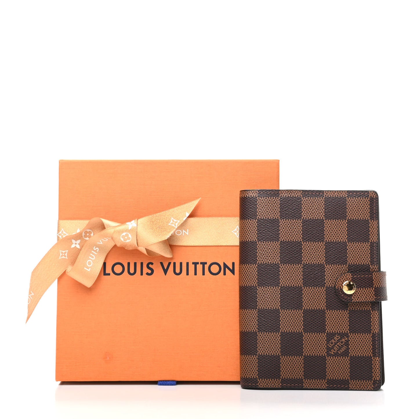 Damier Ebene Small Ring Agenda Cover