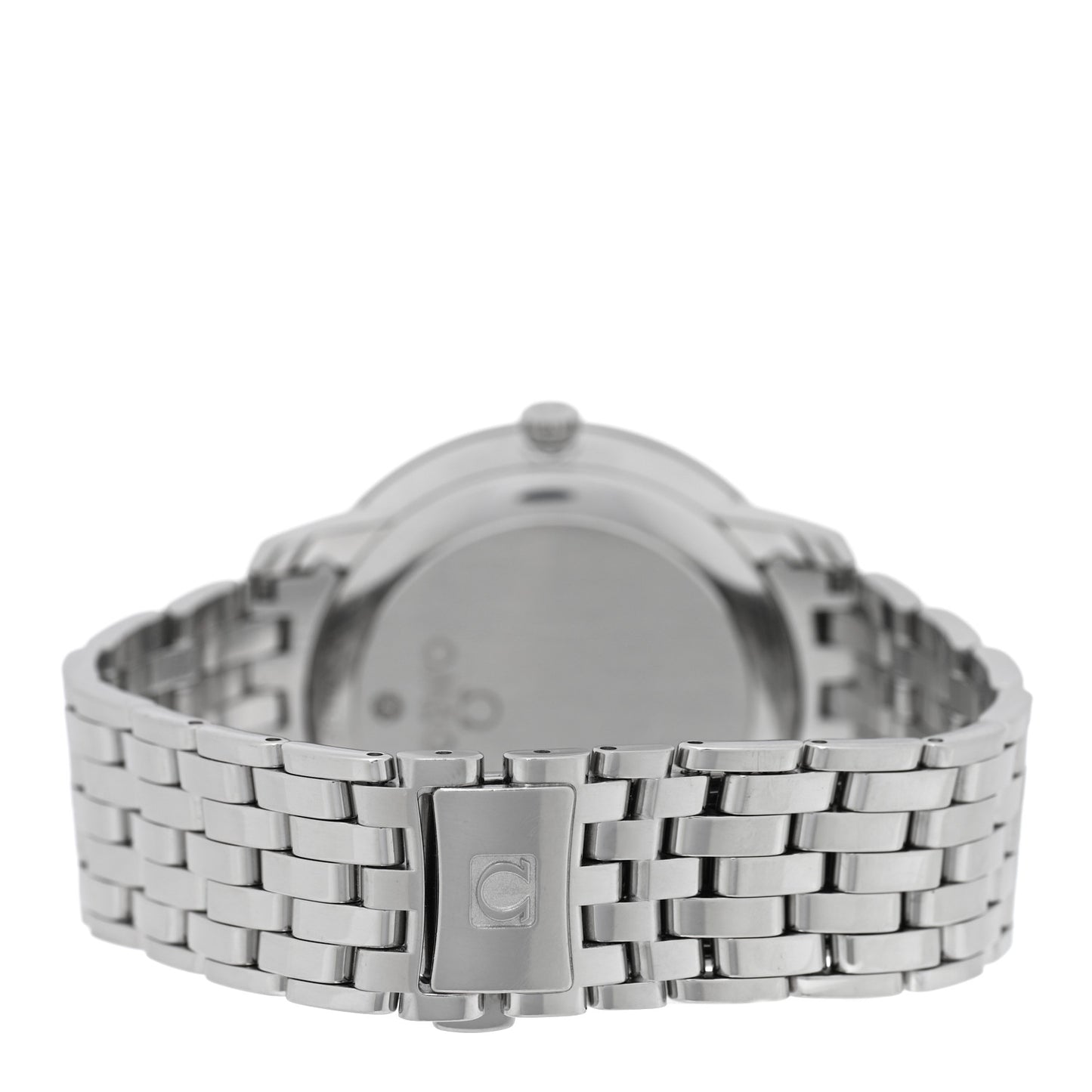 Stainless Steel 36.8mm De Ville Prestige Automatic Watch Black 424.10.37.20.01.001