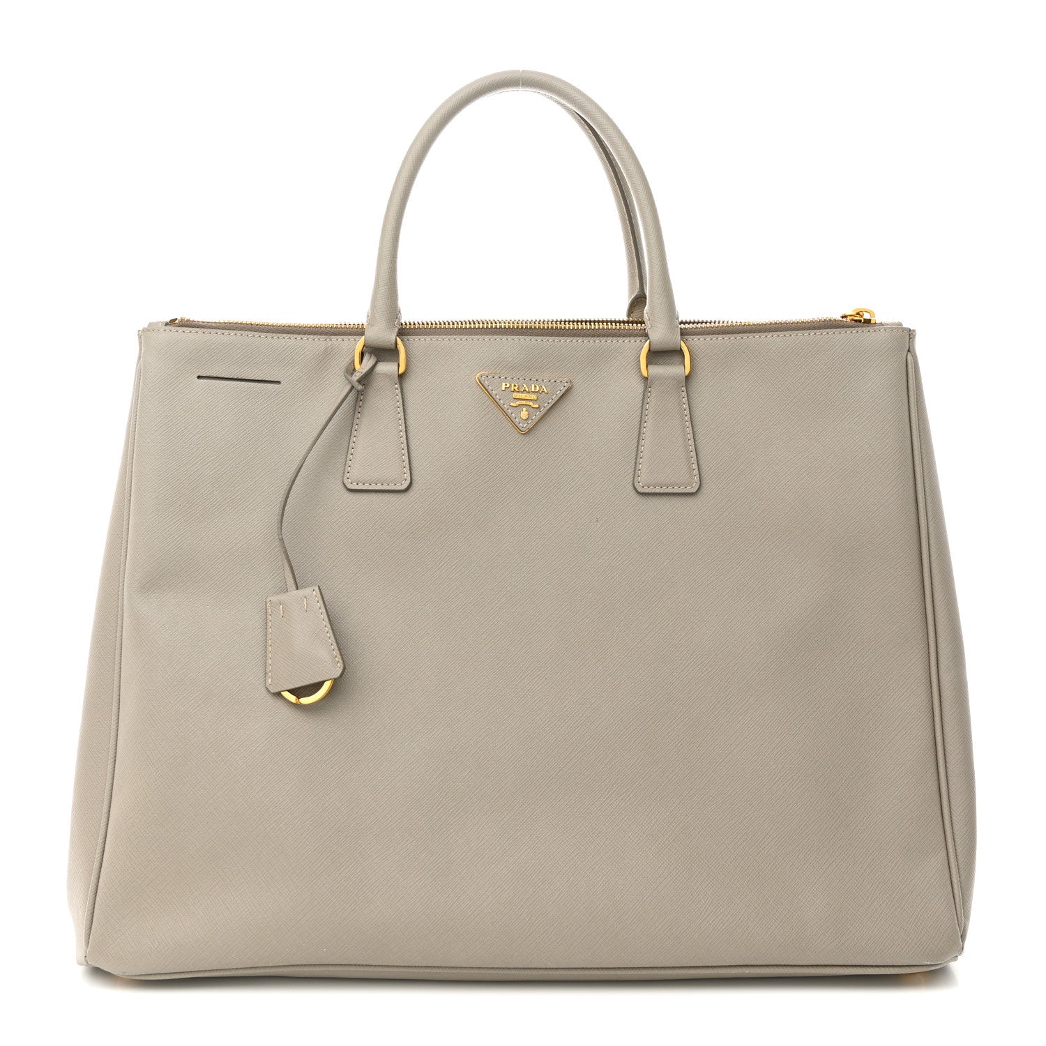 Prada Saffiano Lux Extra Large Galleria Double Zip Tote Argilla 1 of 17