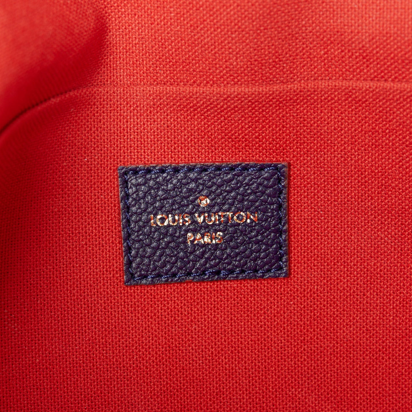 Empreinte Pochette Felicie Chain Wallet Marine Rouge