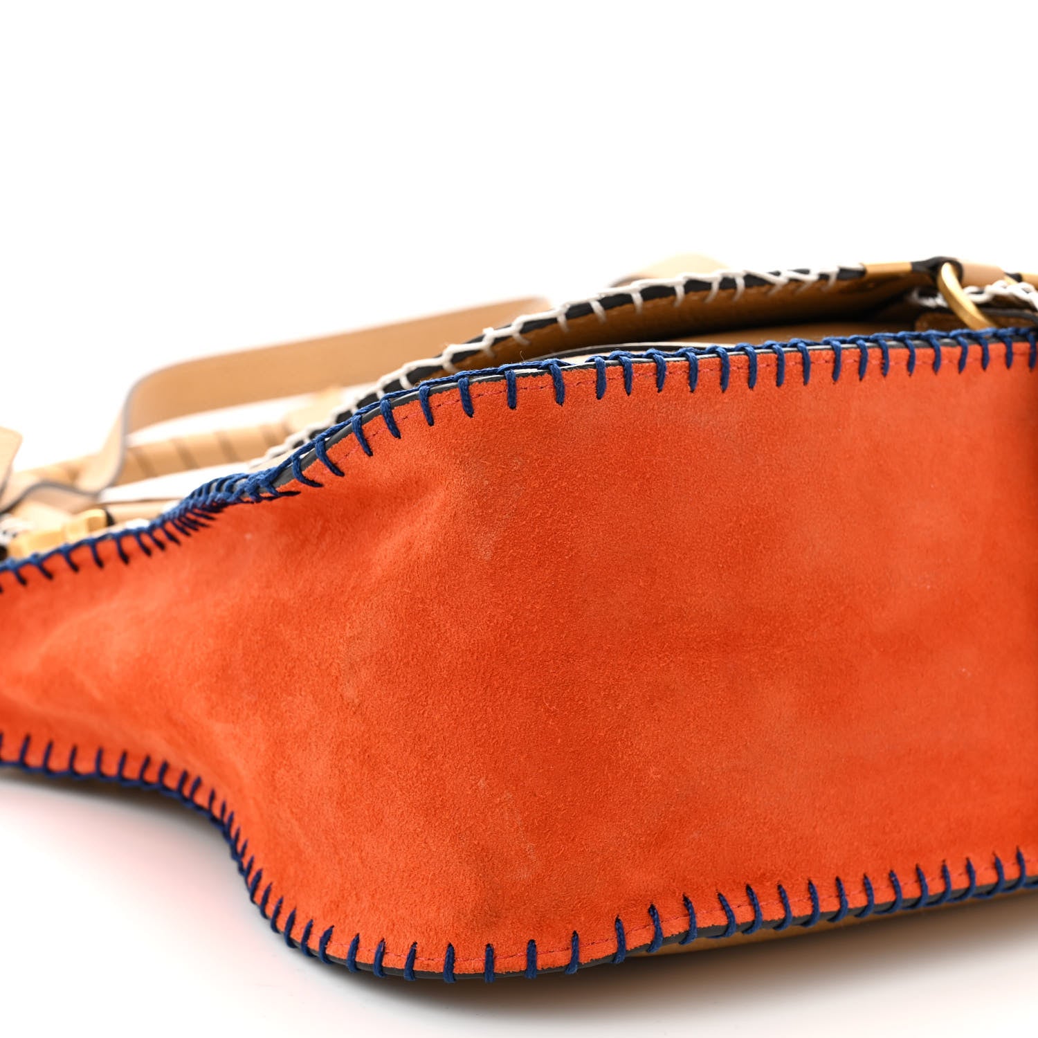 Chloe Calfskin Braided Medium Marcie Double Carry Soft Tan 9 of 11