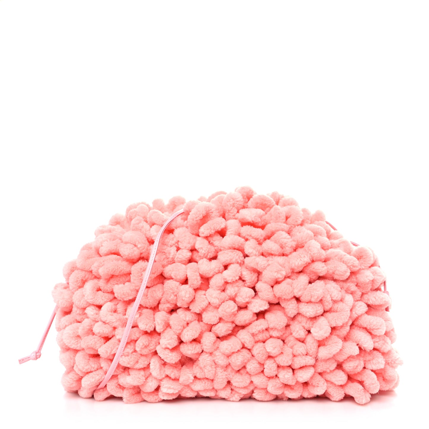 Chenille The Mini Pouch Pink