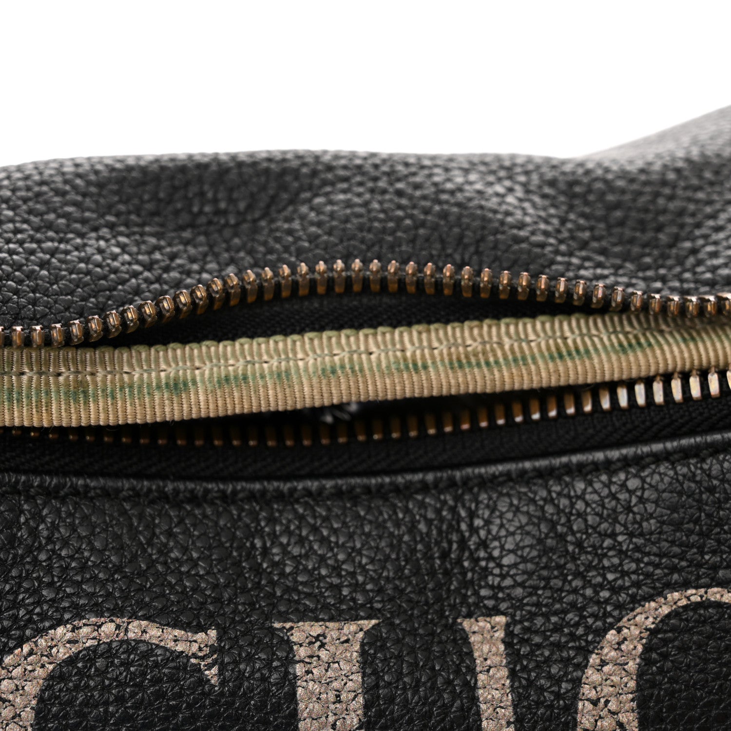 Gucci Grained Calfskin Coco Capitan Logo Belt Bag Black 13 of 16