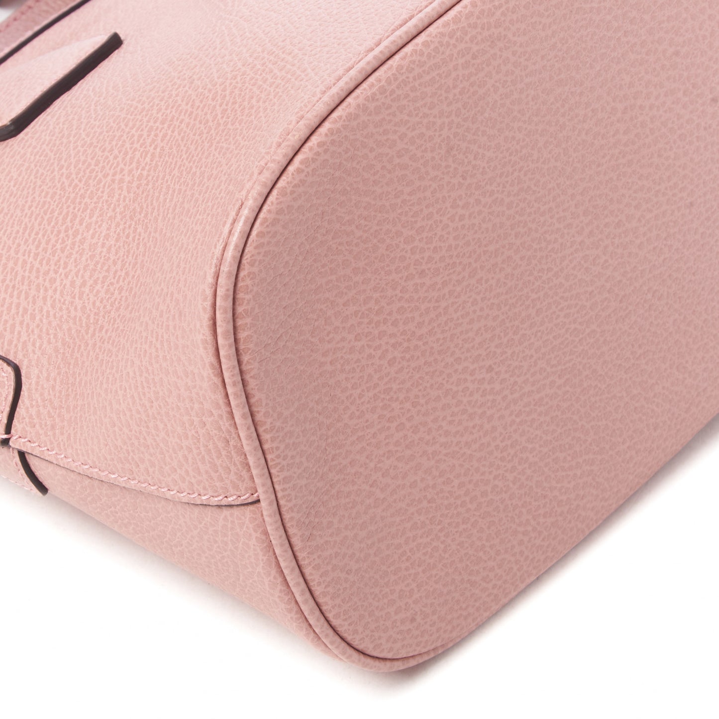 Calfskin Medium Dome Bag Pink