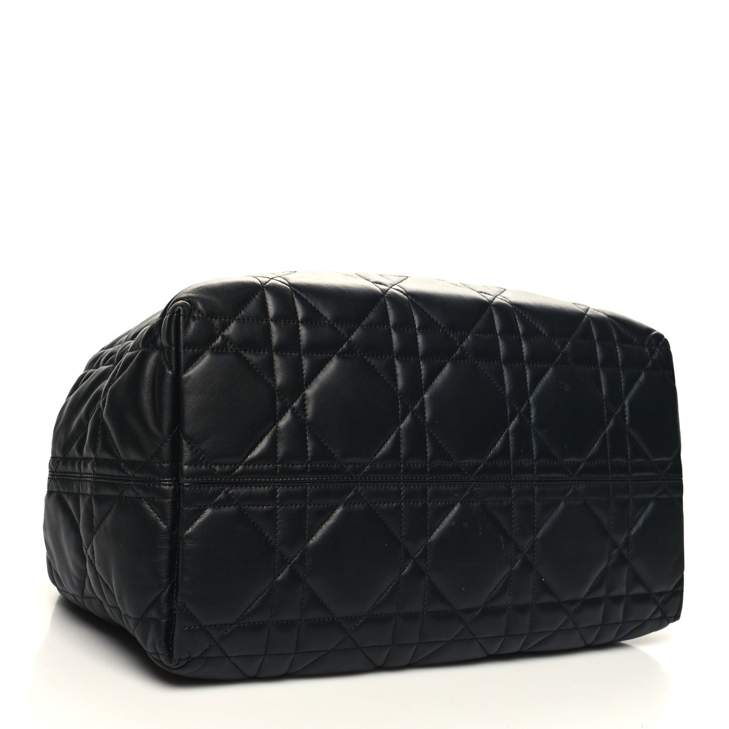 Calfskin Macrocannage Large Toujours Black