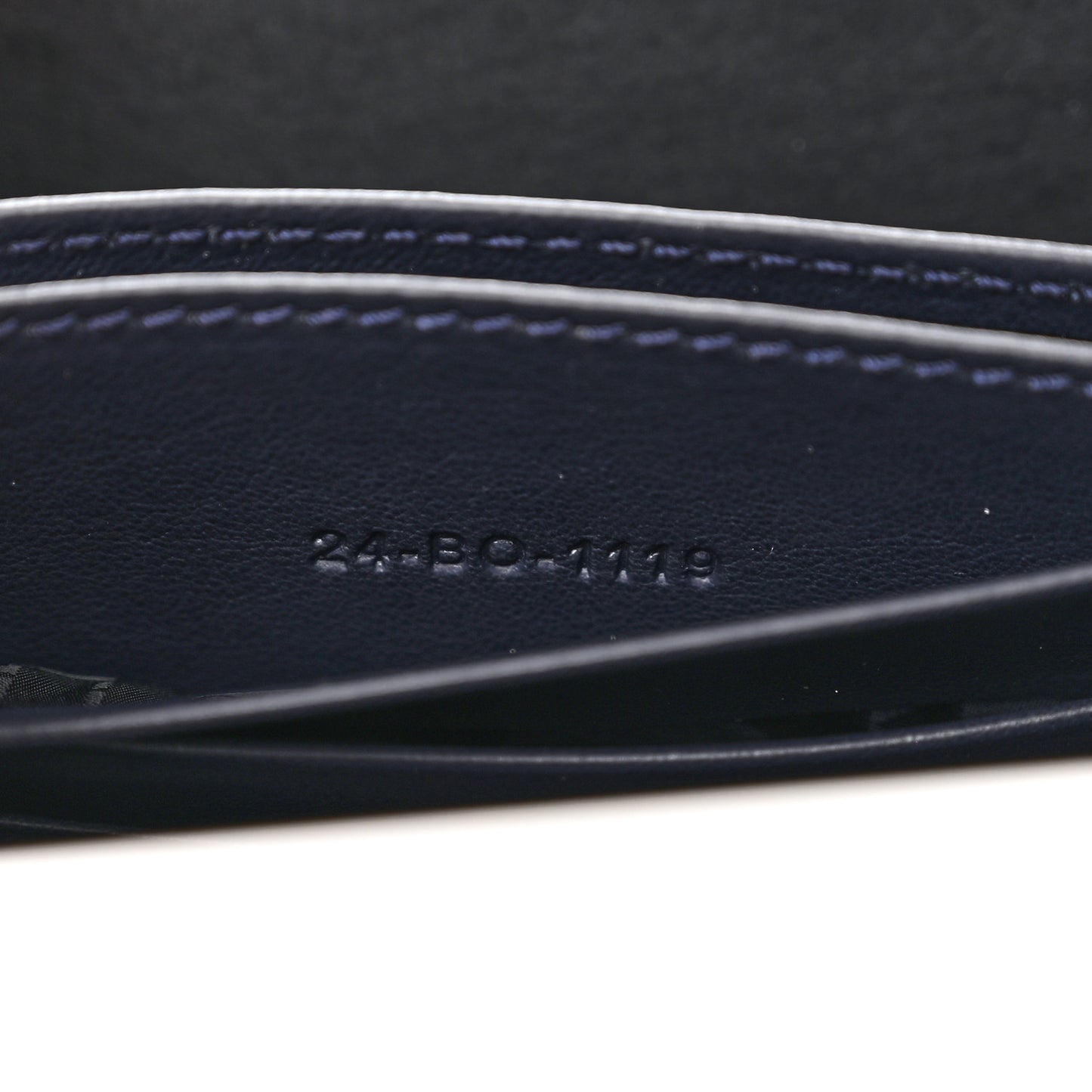 X RIMOWA Aluminum Personal Clutch On Strap Bleu