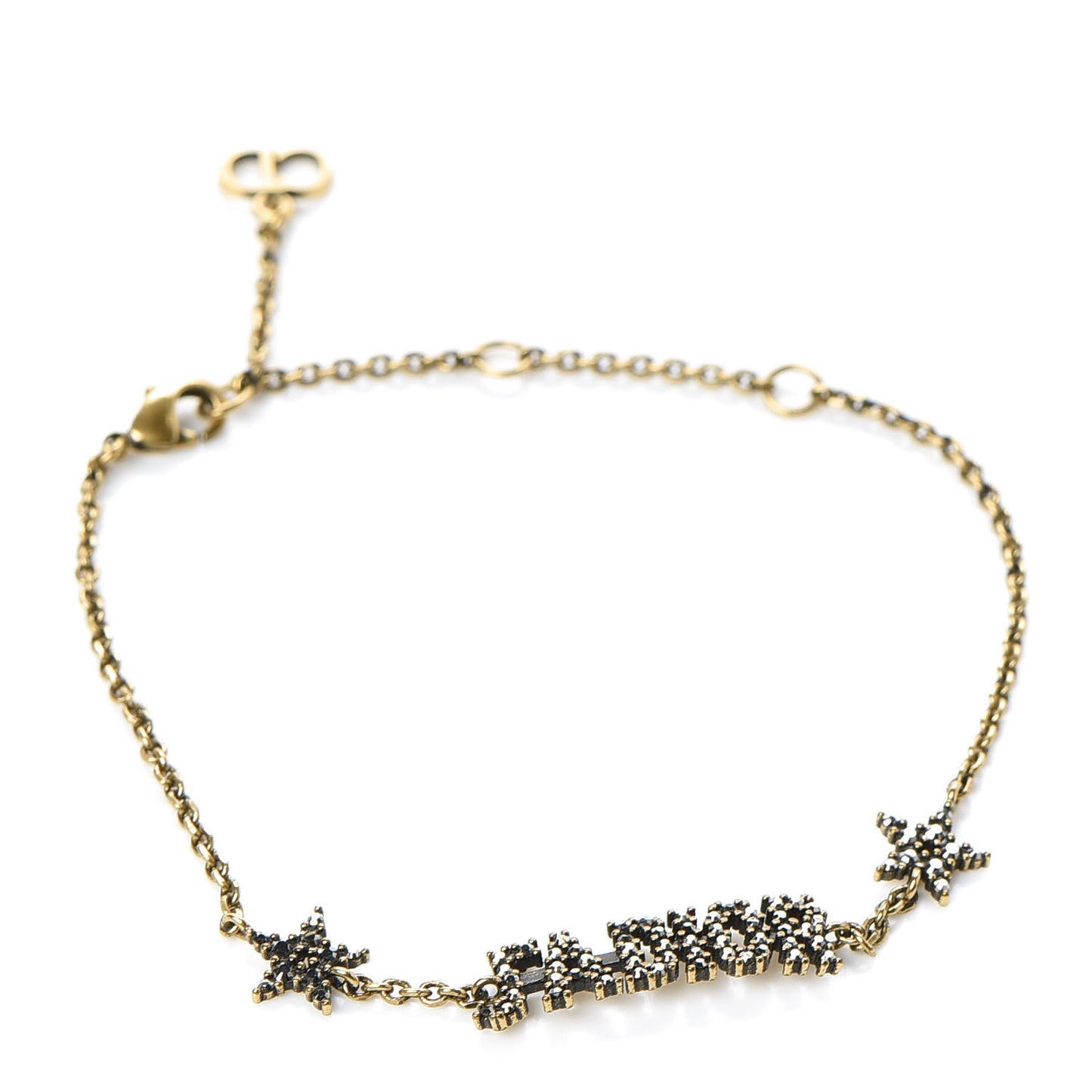 Metal Crystal J'Adior Bracelet Gold