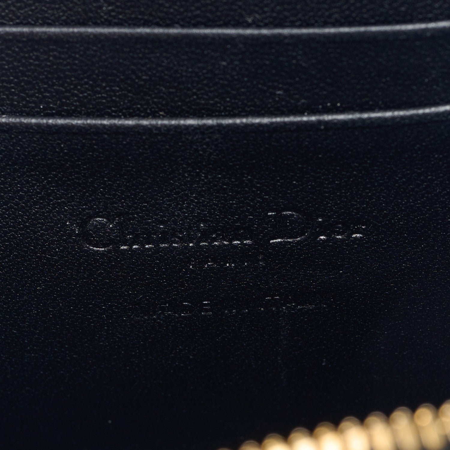 Christian Dior Lambskin Cannage Lady Dior Phone Holder Black 6 of 8