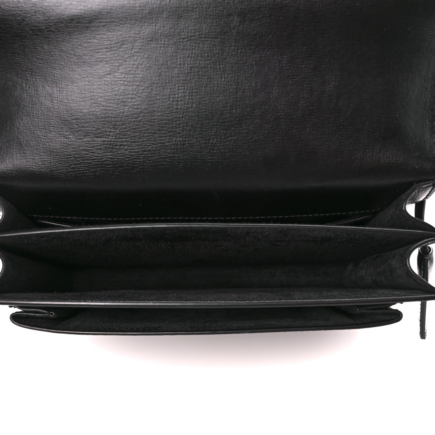 Saint Laurent Calfskin Medium Monogram Monochrome Sunset Black 5 of 13