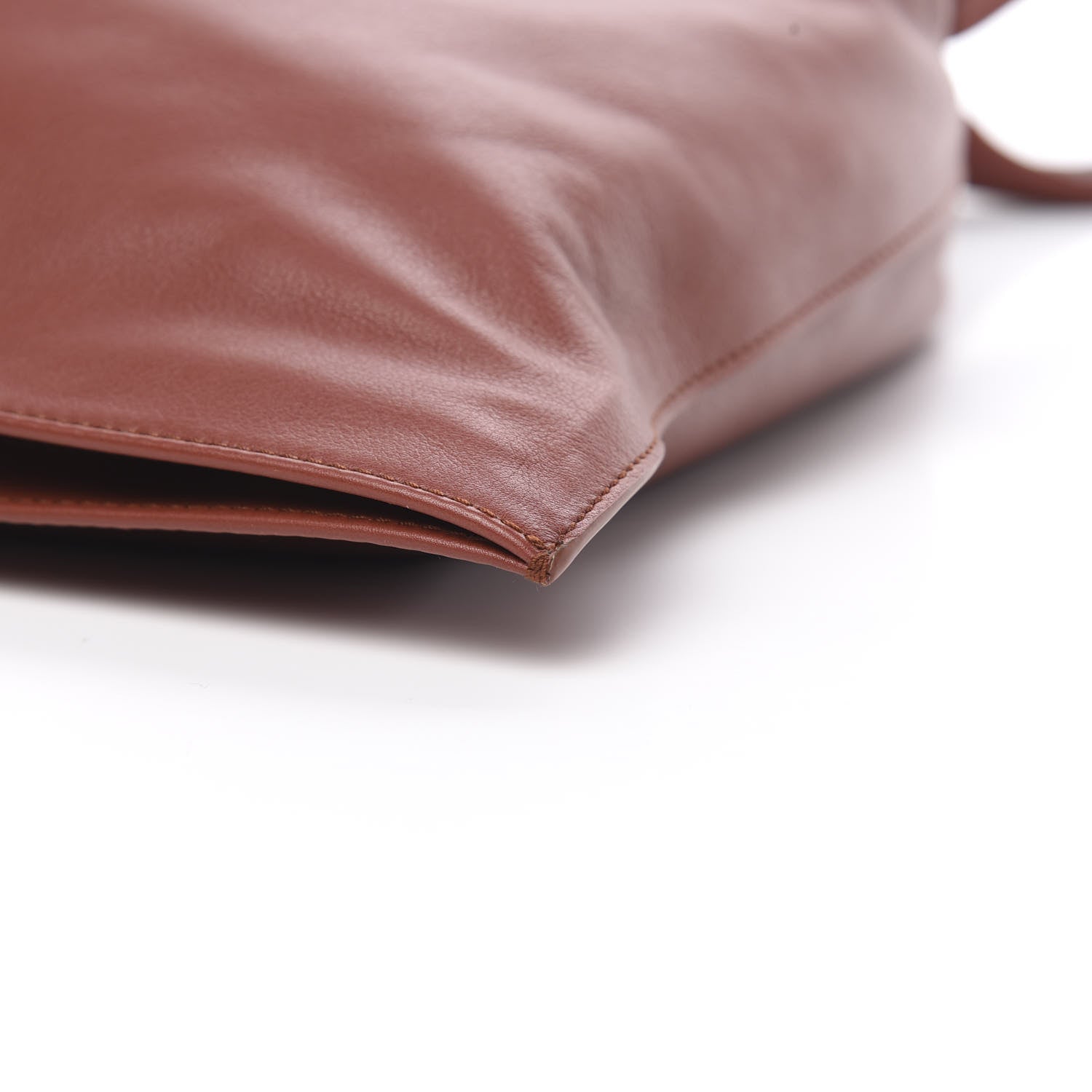 Bottega Veneta Supple Calfskin BV Twist Rust 10 of 10