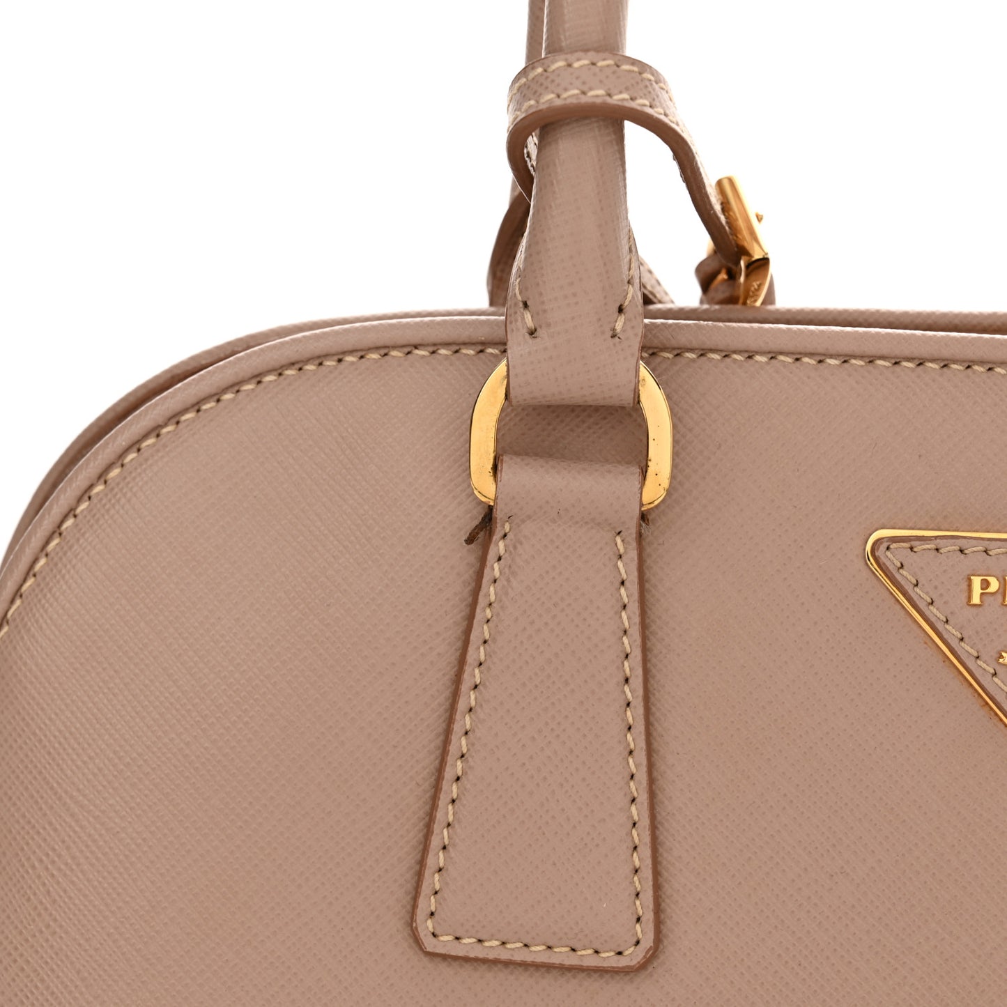 Saffiano Lux Open Promenade Tote Cammeo