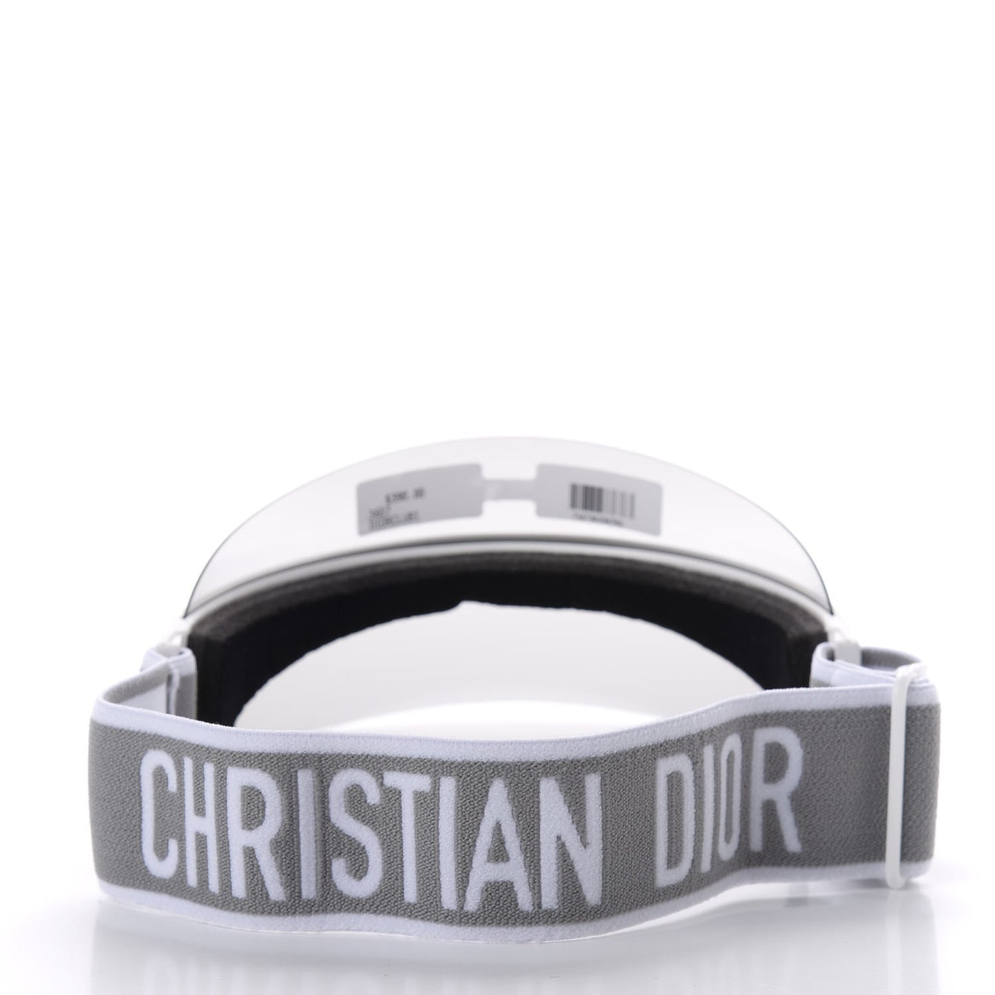 Mirrored DiorClub1 Sun Visor Grey