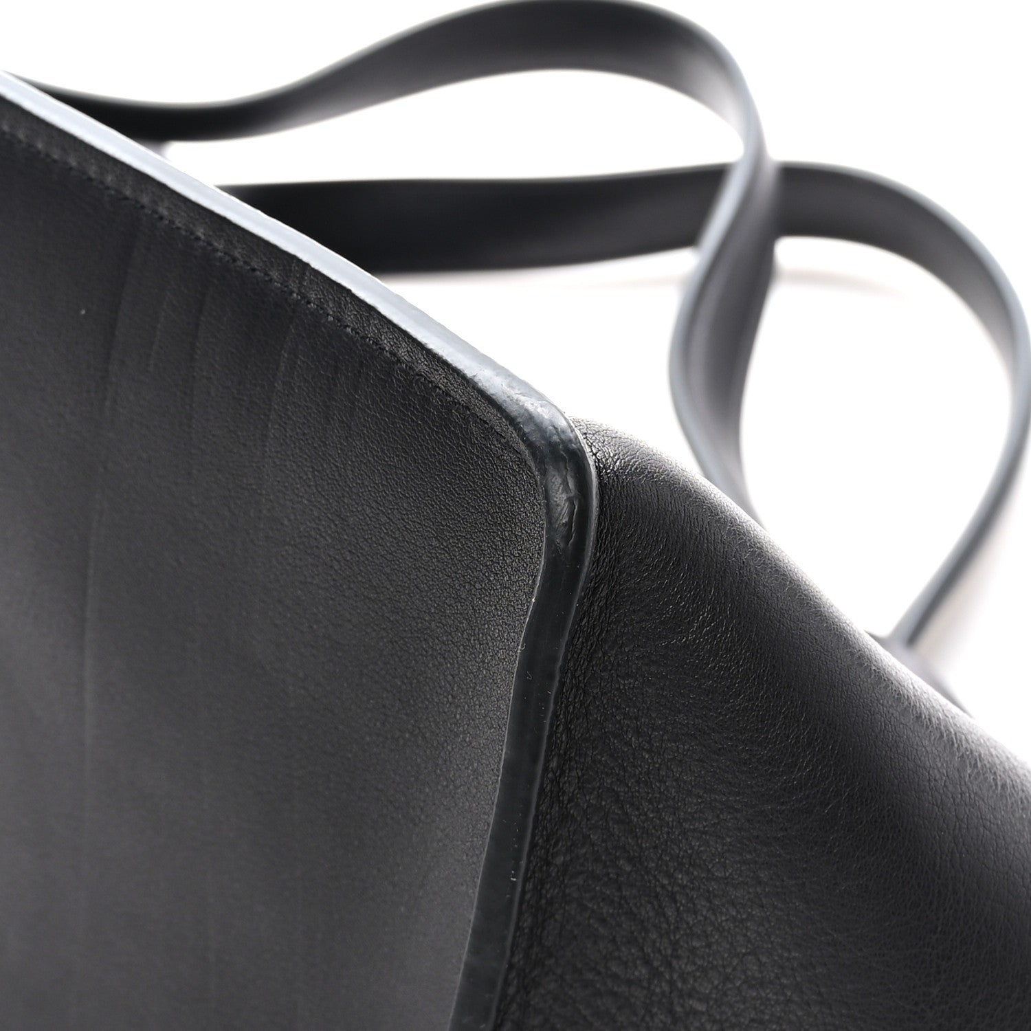 The Row Polished Saddle Calfskin Idaho Top Handle Black 11 of 11