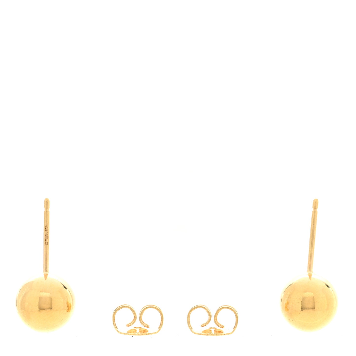 18K Yellow Gold 8mm Hardwear Ball Earrings