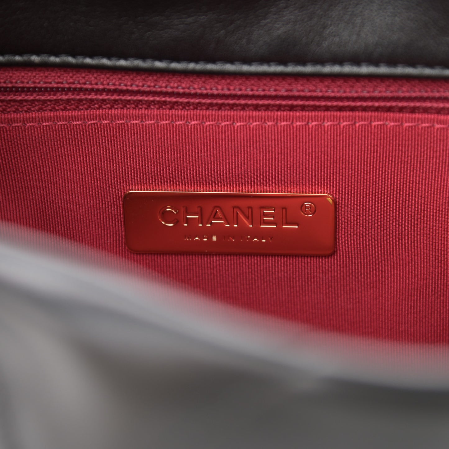 Lambskin Quilted Medium Chanel 19 Flap Black