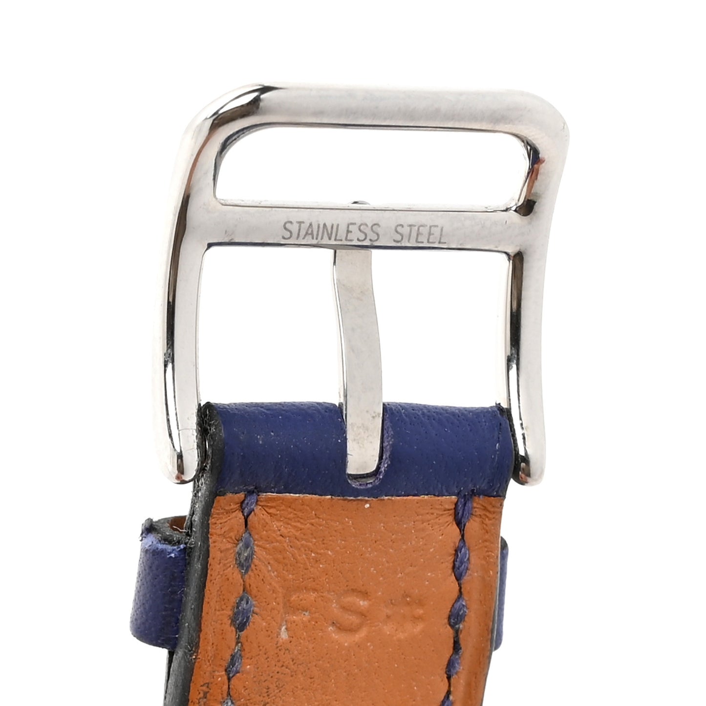 Swift Heure H Hour Watch PM Double Tour Strap Bleu Electrique