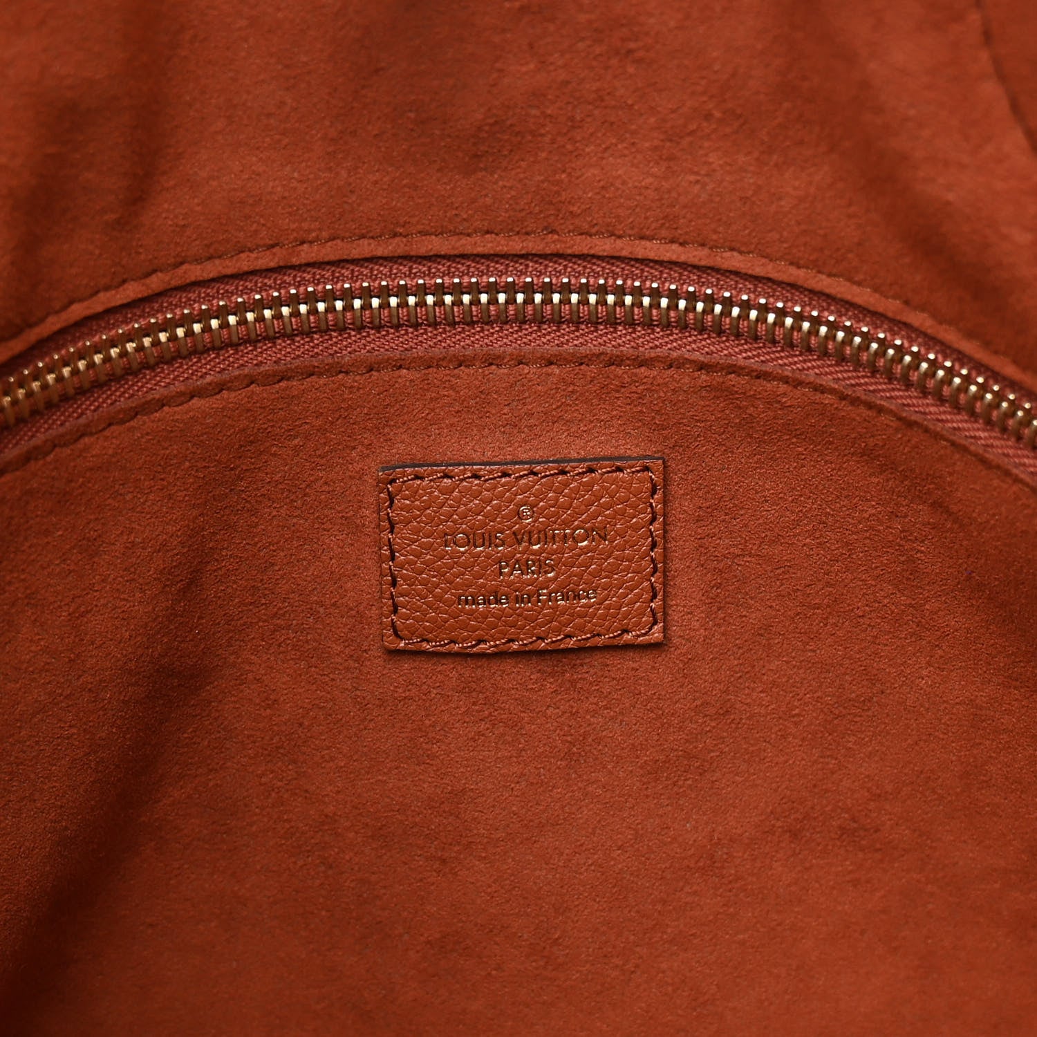 Louis Vuitton Empreinte Monogram Giant Neverfull MM Cognac 7 of 10
