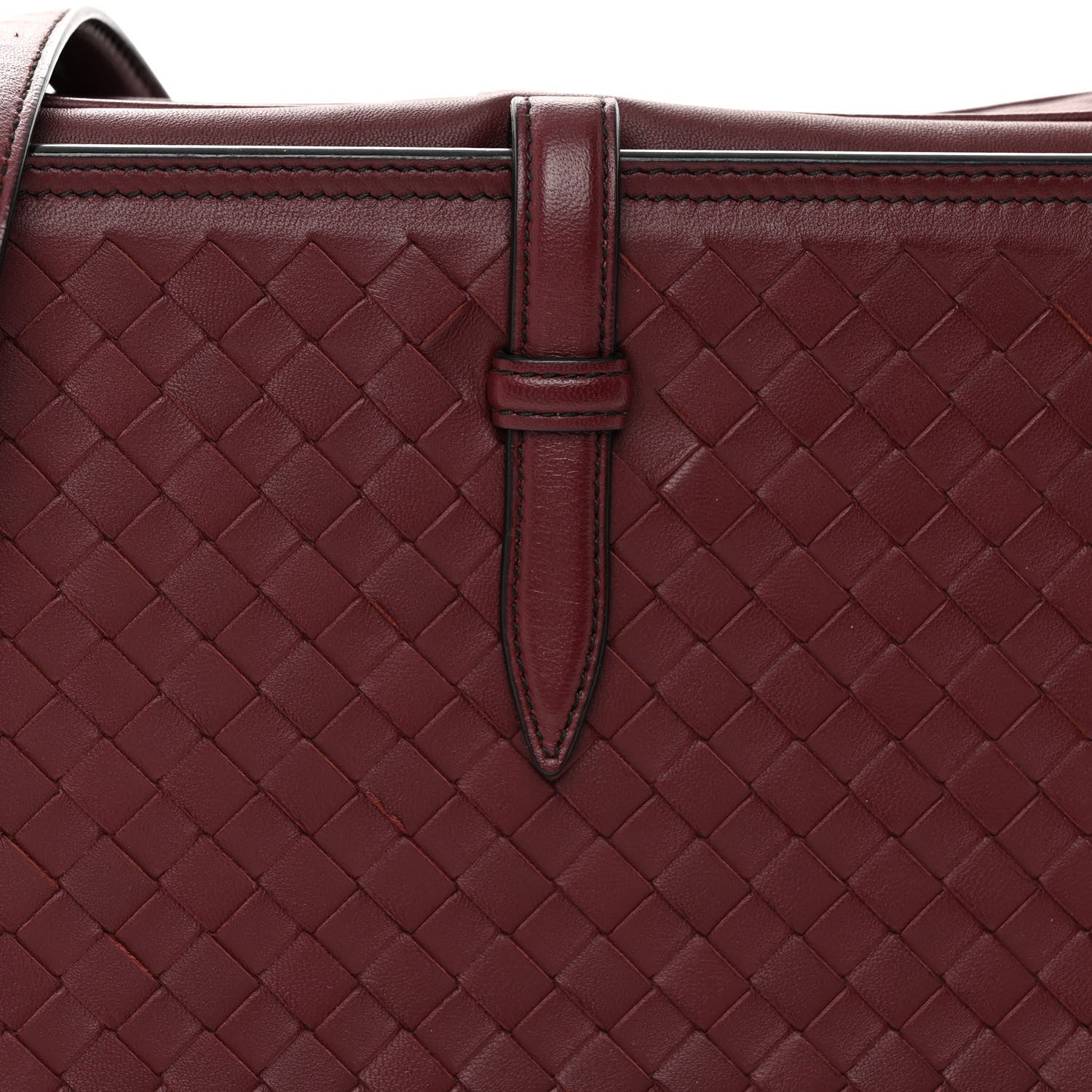 Bottega Veneta Nappa Intrecciato Medium Camera Shoulder Bag Barolo 9 of 11
