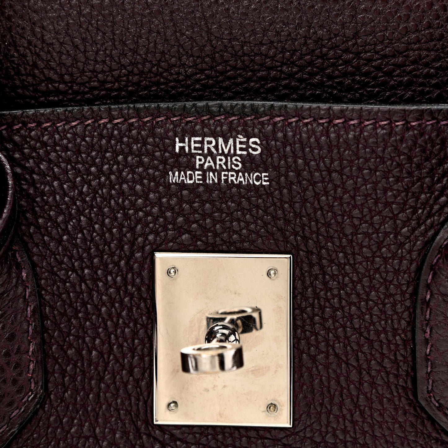 Togo Birkin 35 Raisin