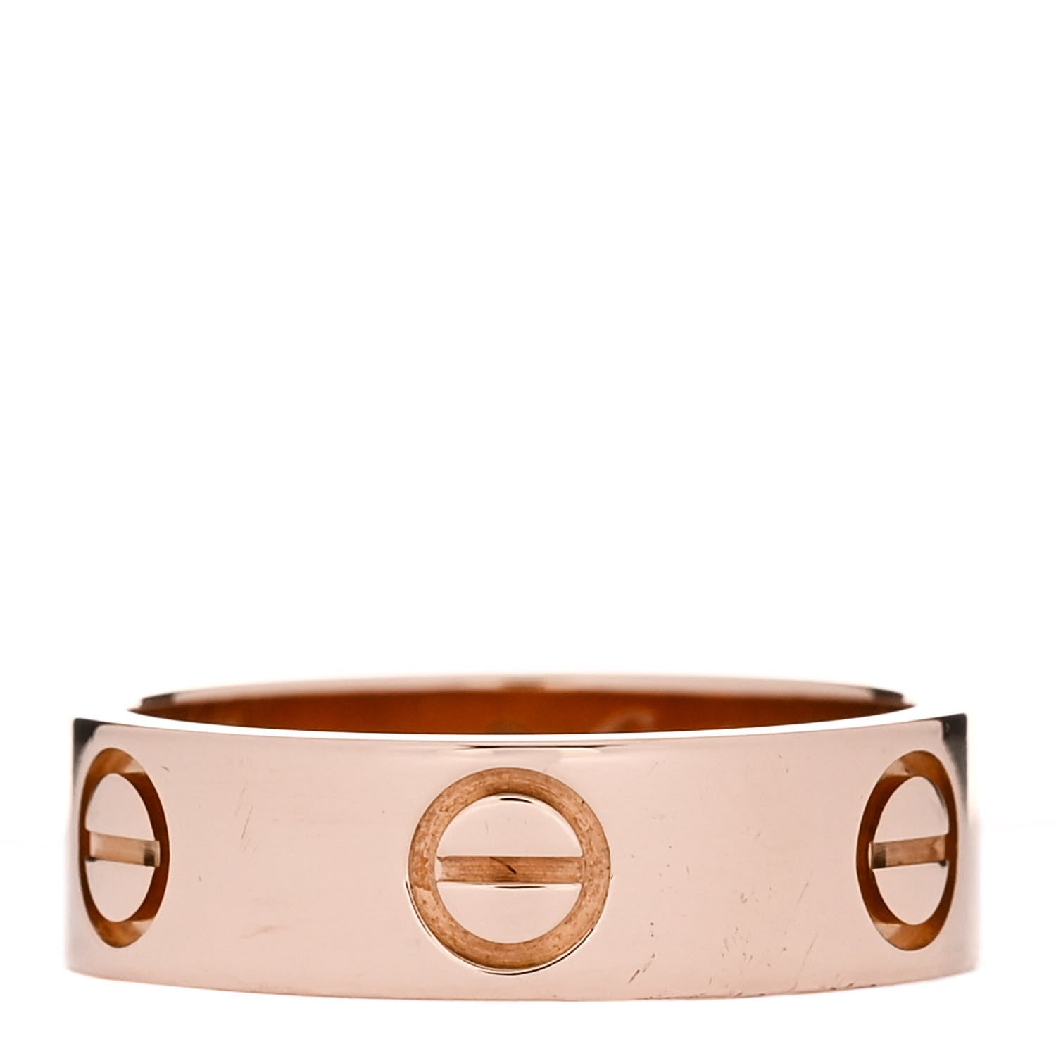 Cartier 18K Pink Gold 5.5mm LOVE Ring 50 5.25 1 of 5