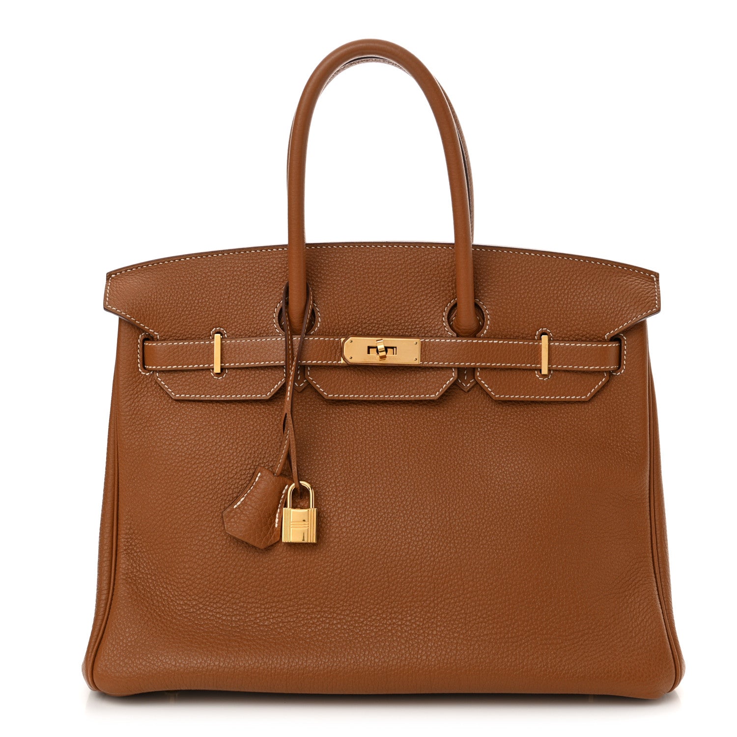 Hermes Togo Birkin 35 Gold 1 of 11
