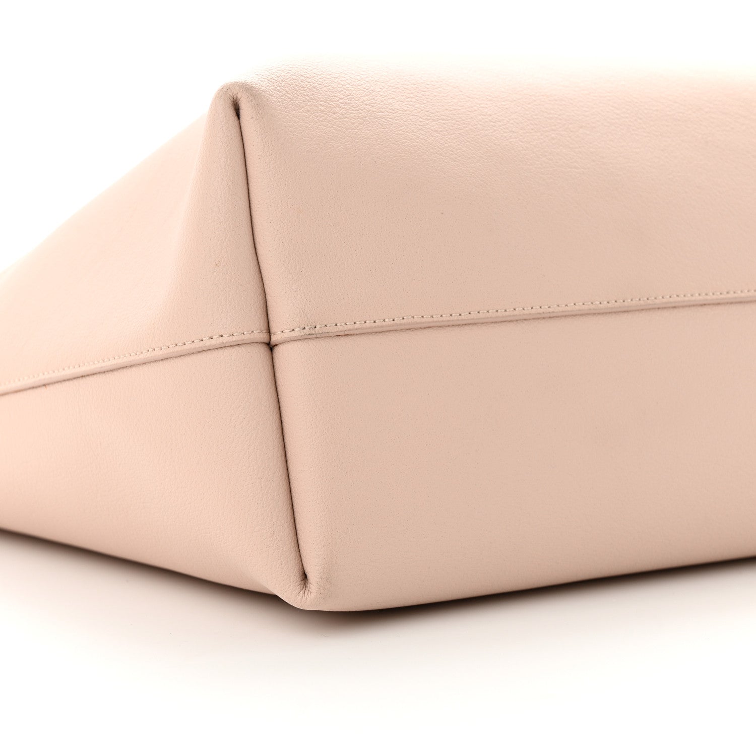 Saint Laurent Calfskin Large Shopping Tote Pale Blush 9 of 13