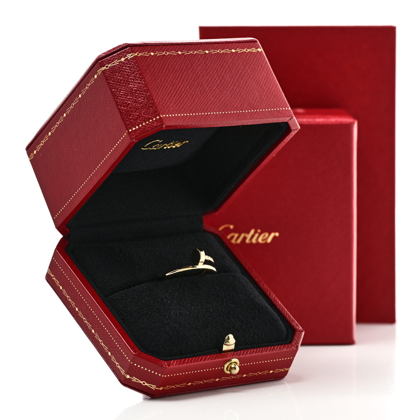 18K Yellow Gold Small Juste Un Clou Ring 54 6.75