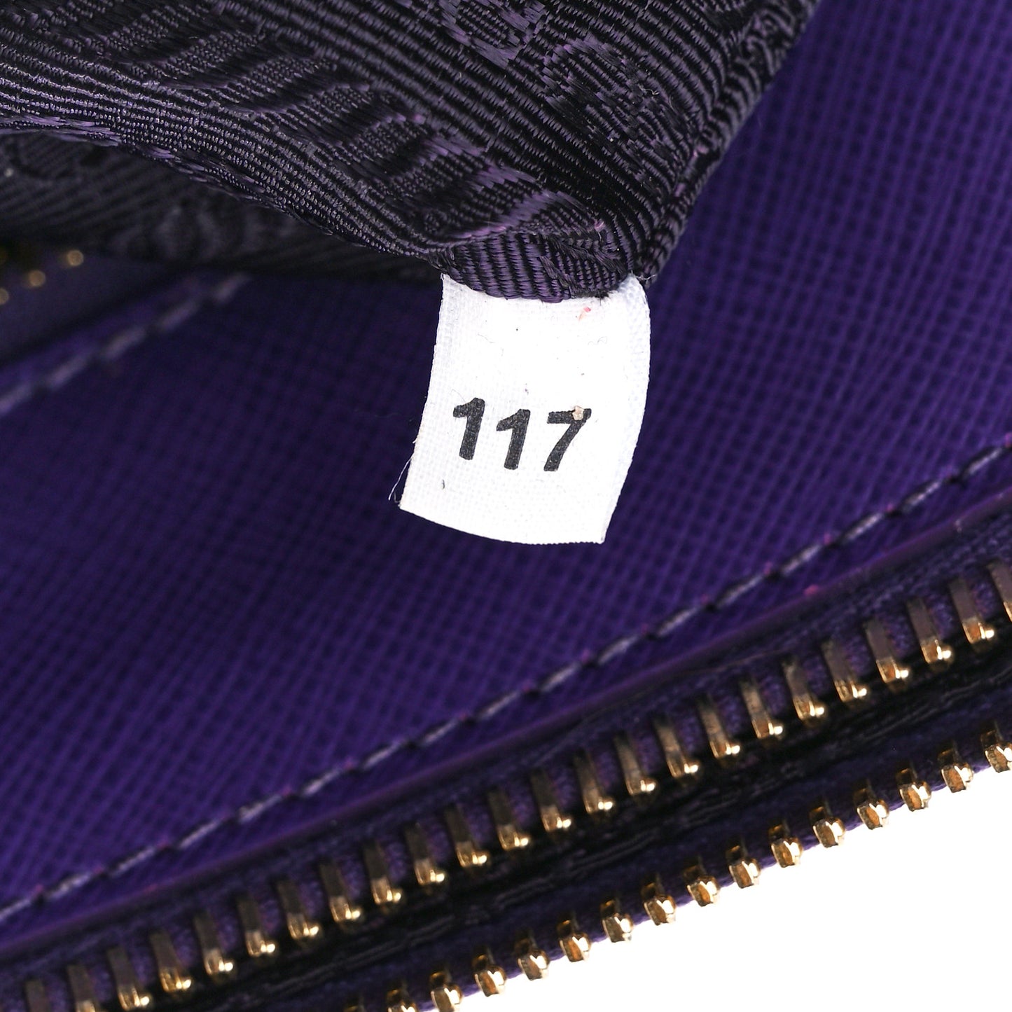 Saffiano Mini Galleria Double Zip Tote Viola