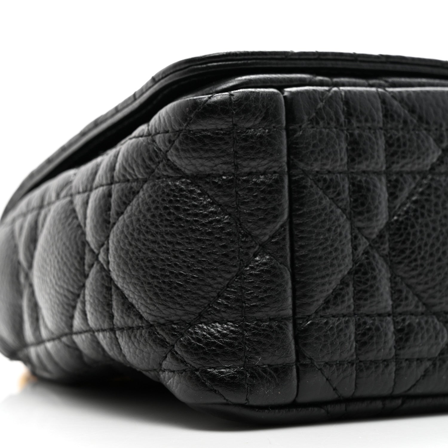 Christian Dior Calfskin Cannage Small Caro Bag Black 9 of 11
