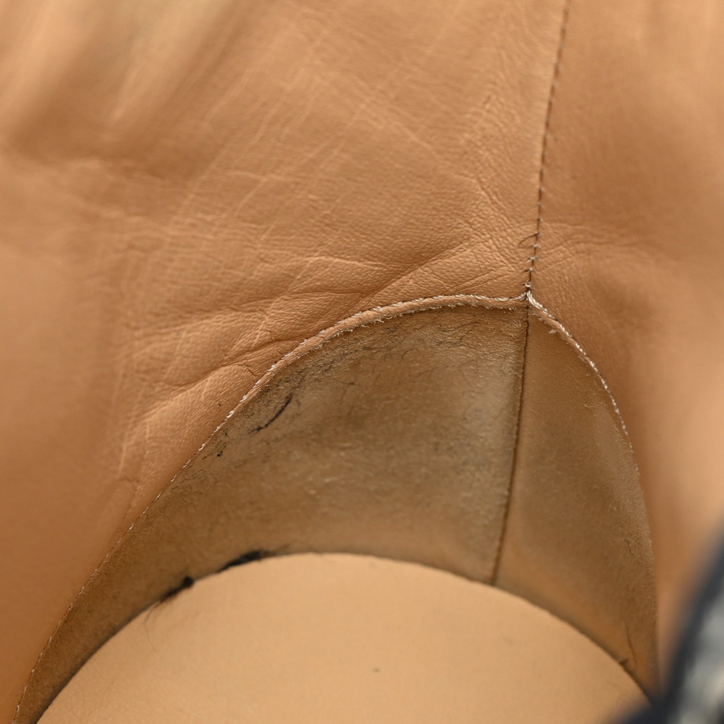 Calfskin Mens Louis Spikes Flat Sneakers 44 Navy Black