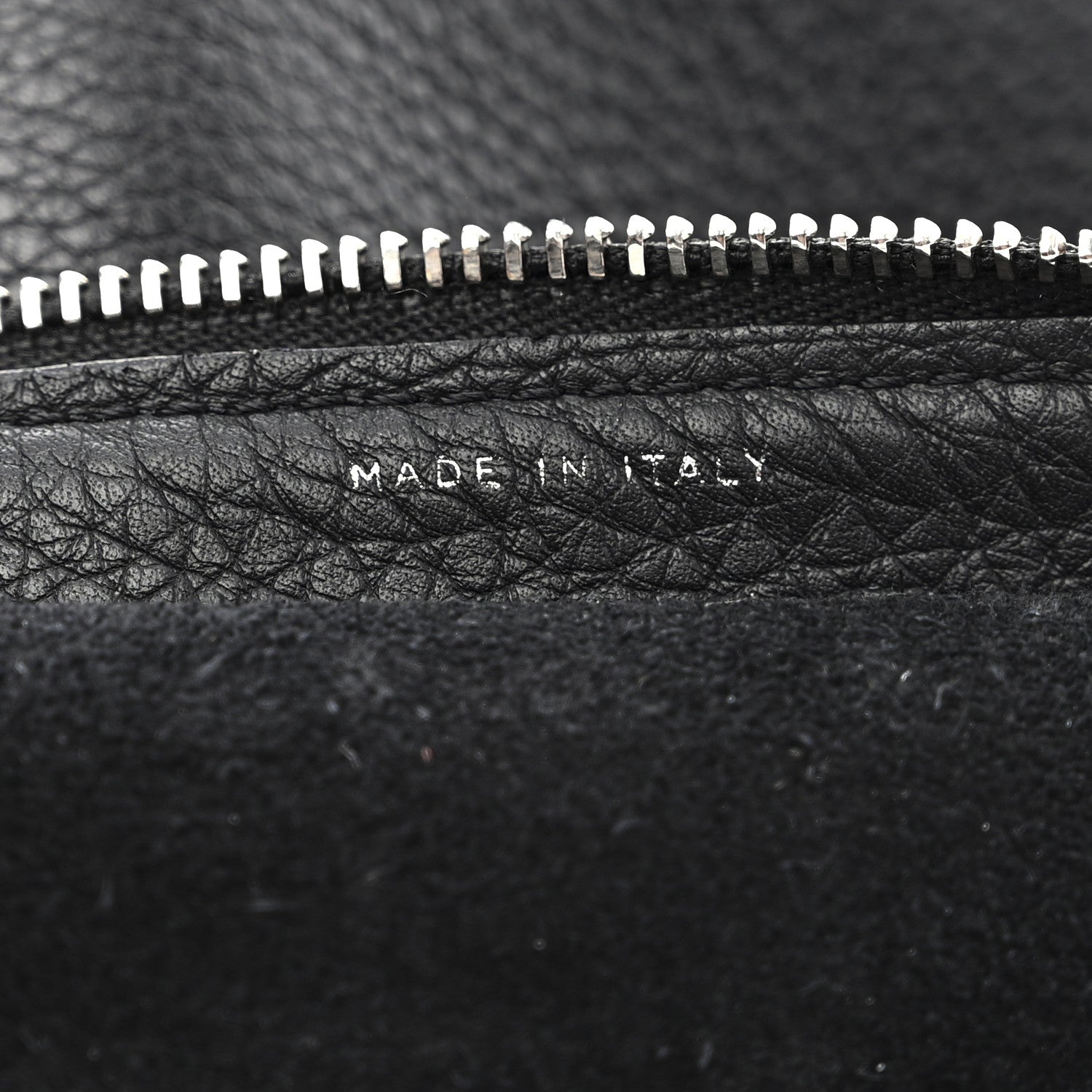 The Row Grained Calfskin Large Slouchy Banana Bag Black 7 of 14