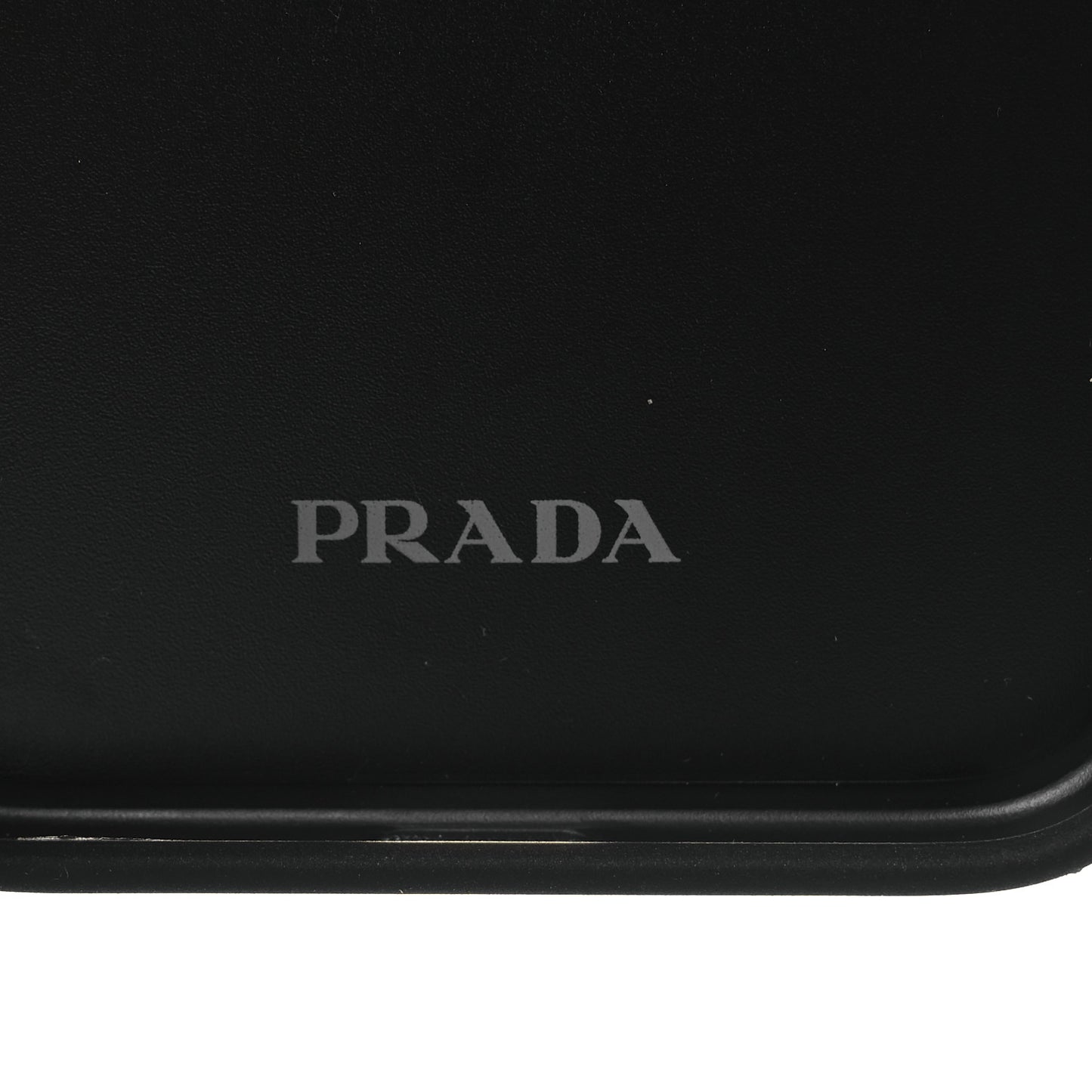 Saffiano iPhone 15 Pro Max Case Black